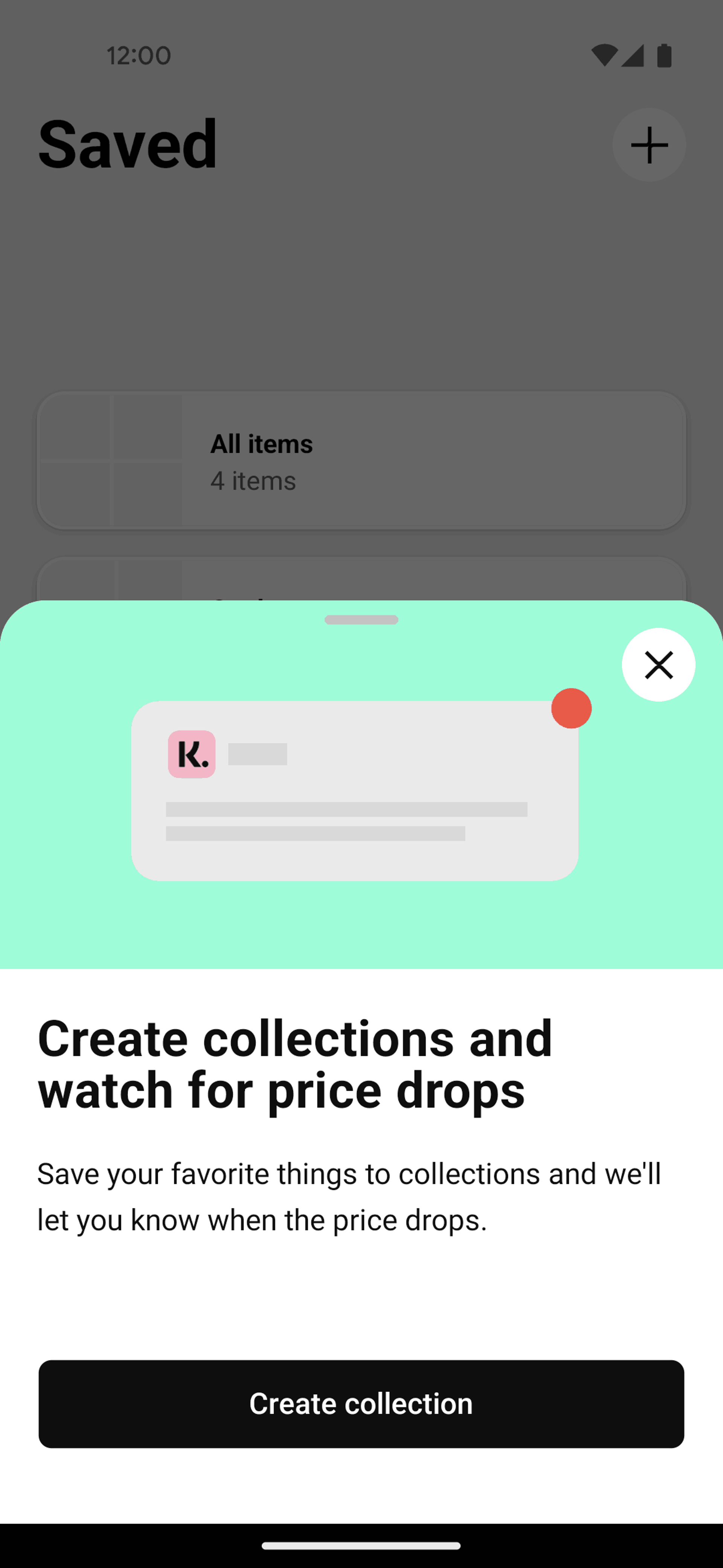 Klarna Android Shopping interface screenshot 21