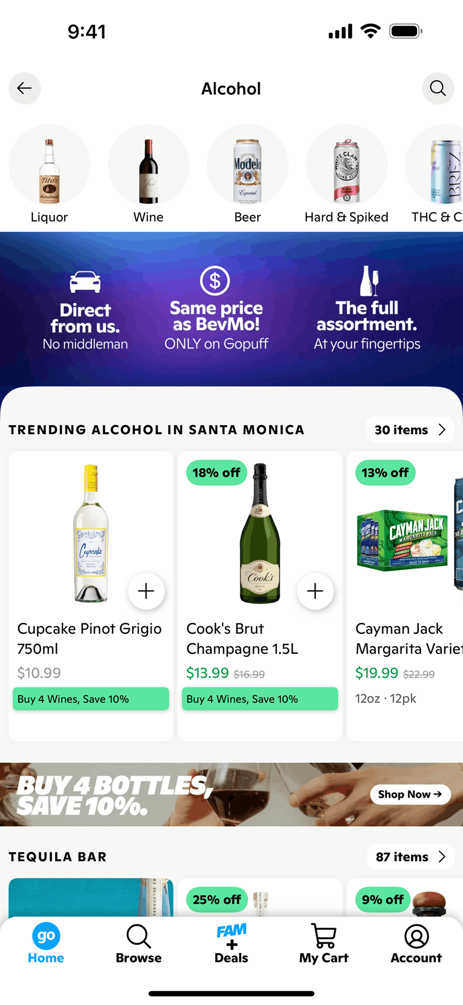 Gopuff iOS Shopping interface screenshot 14