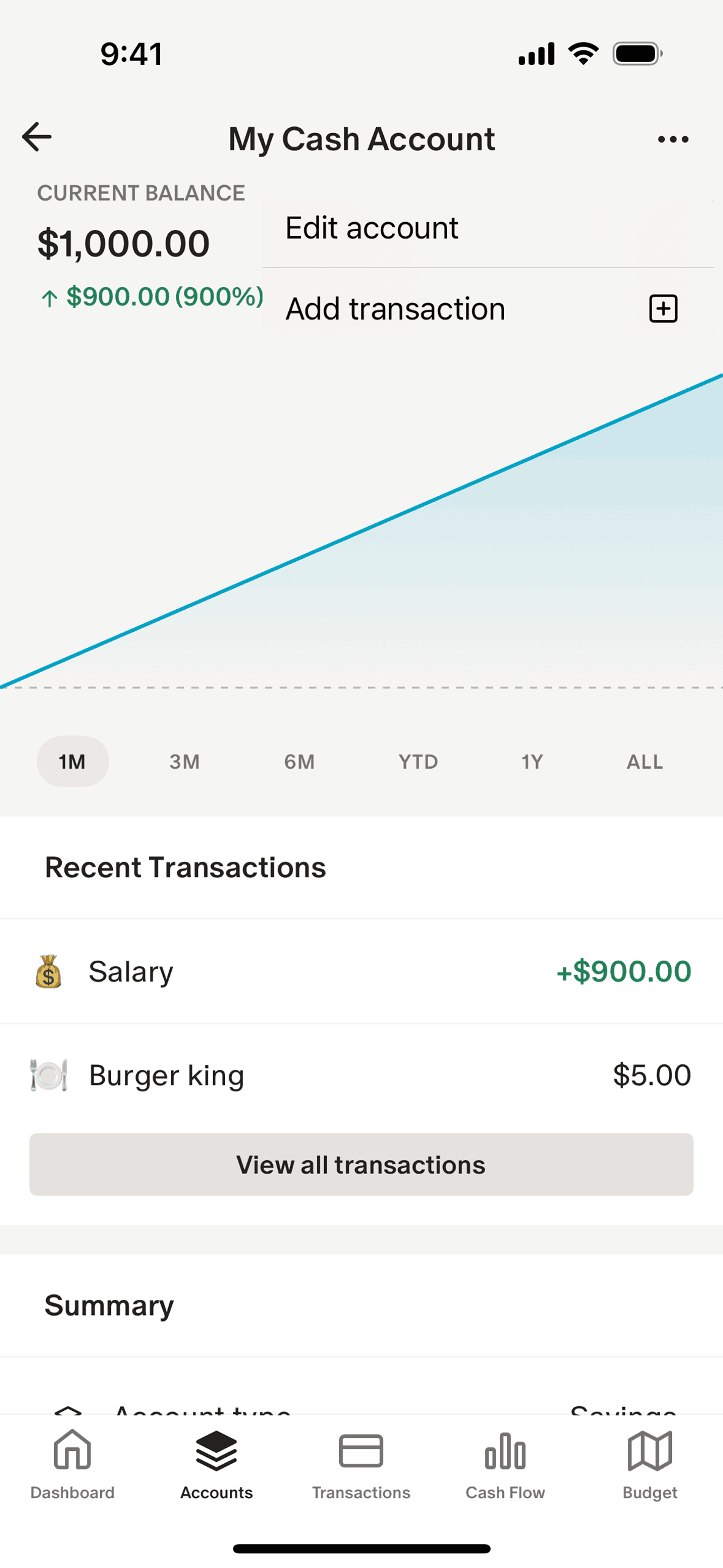Monarch iOS Finance interface screenshot 14