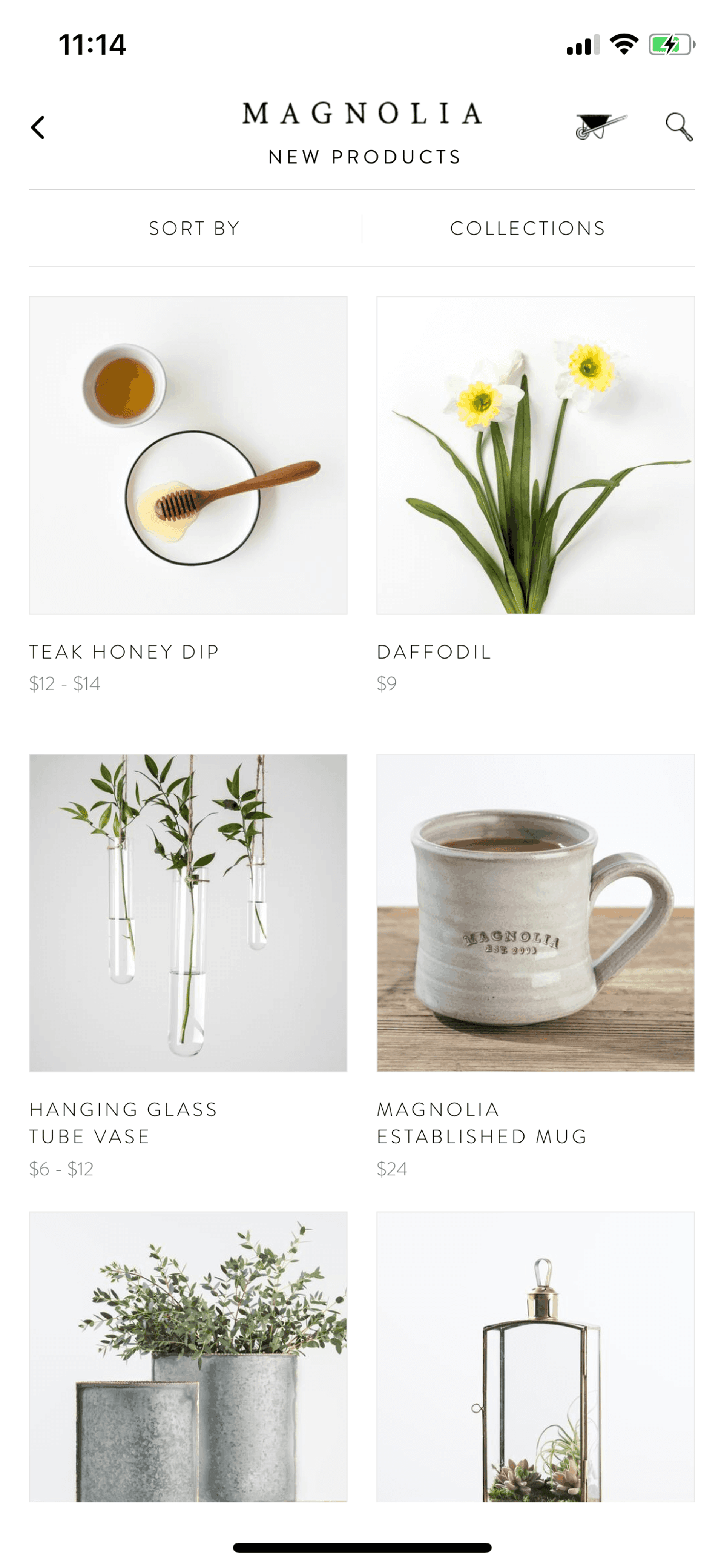 Magnolia Market iOS Shopping interface screenshot 5