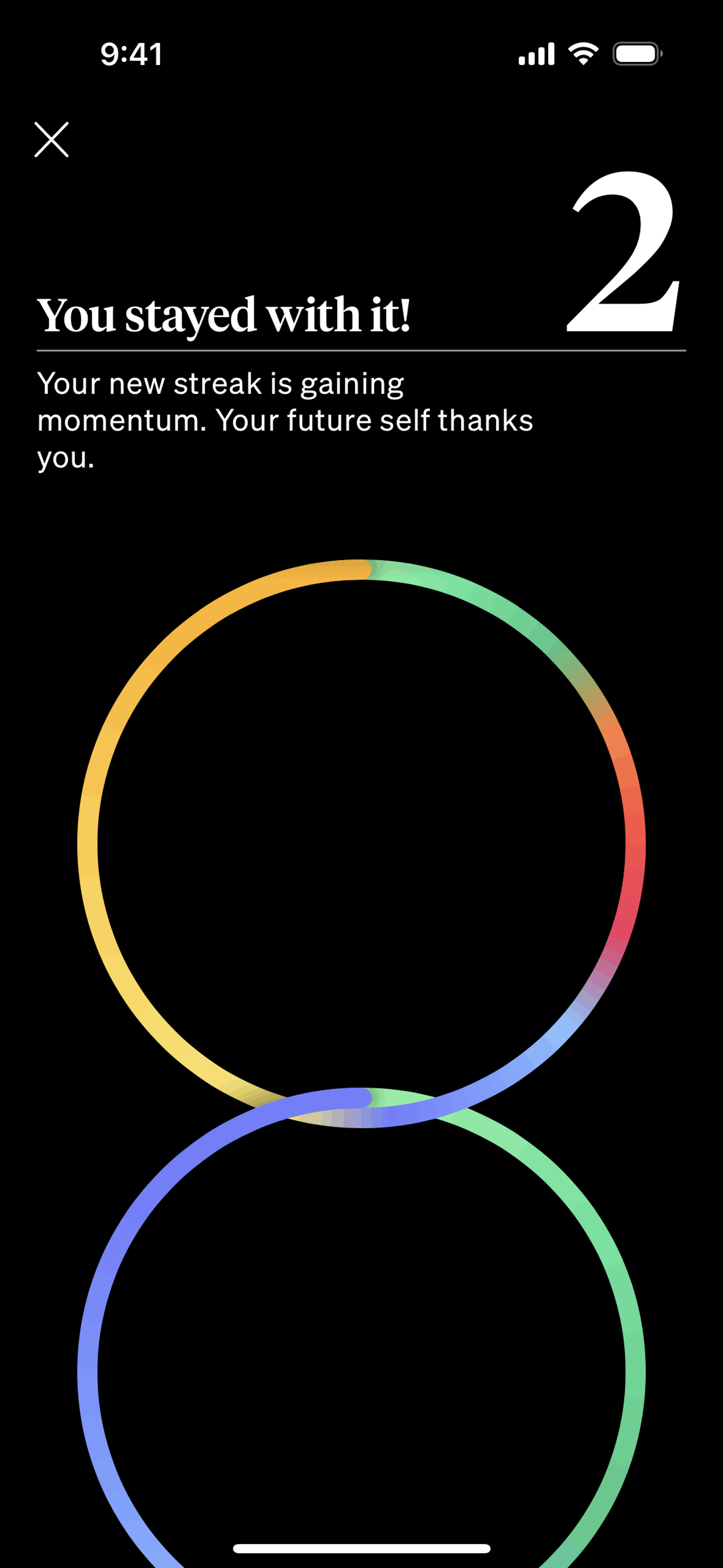 How We Feel iOS Health & Fitness interface screenshot 17