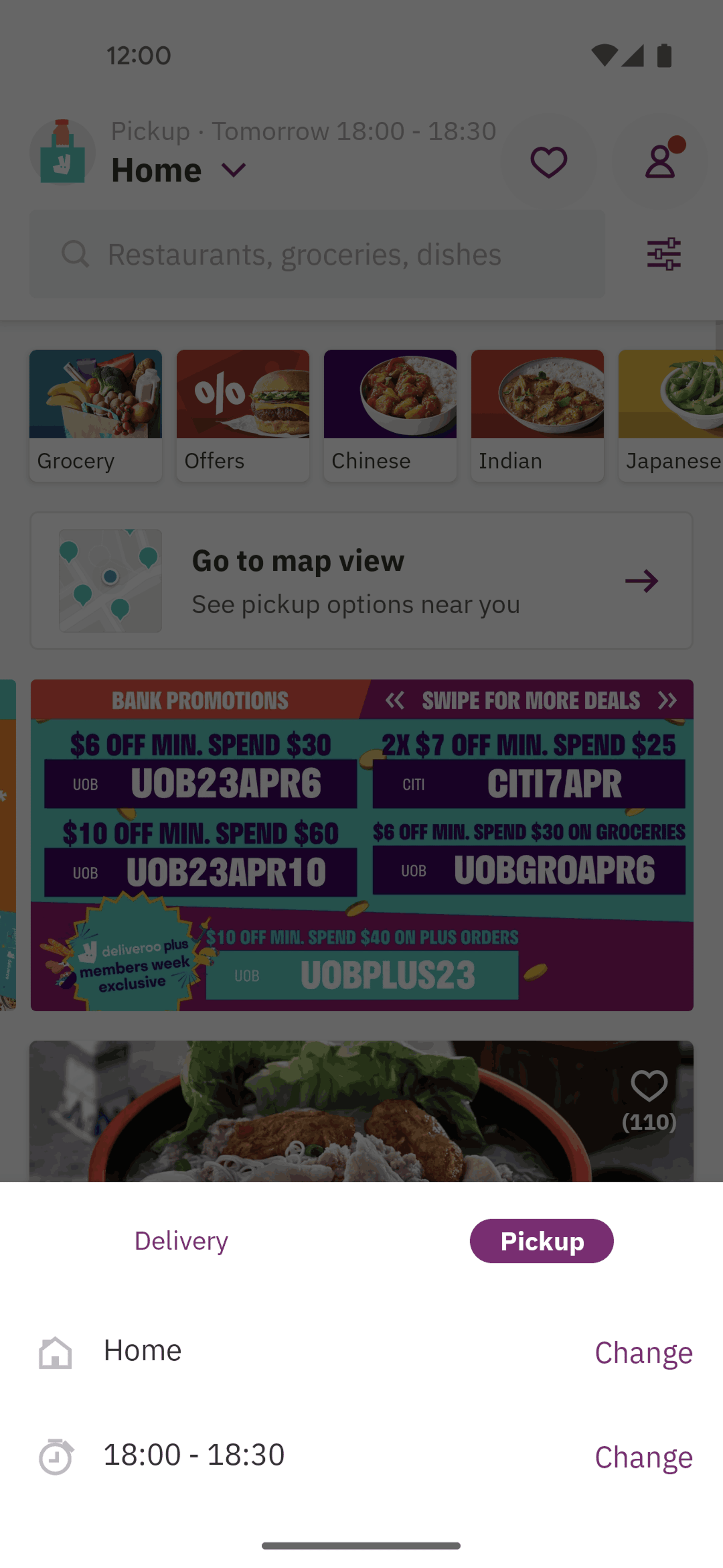 Deliveroo Android Food & Drink interface screenshot 15