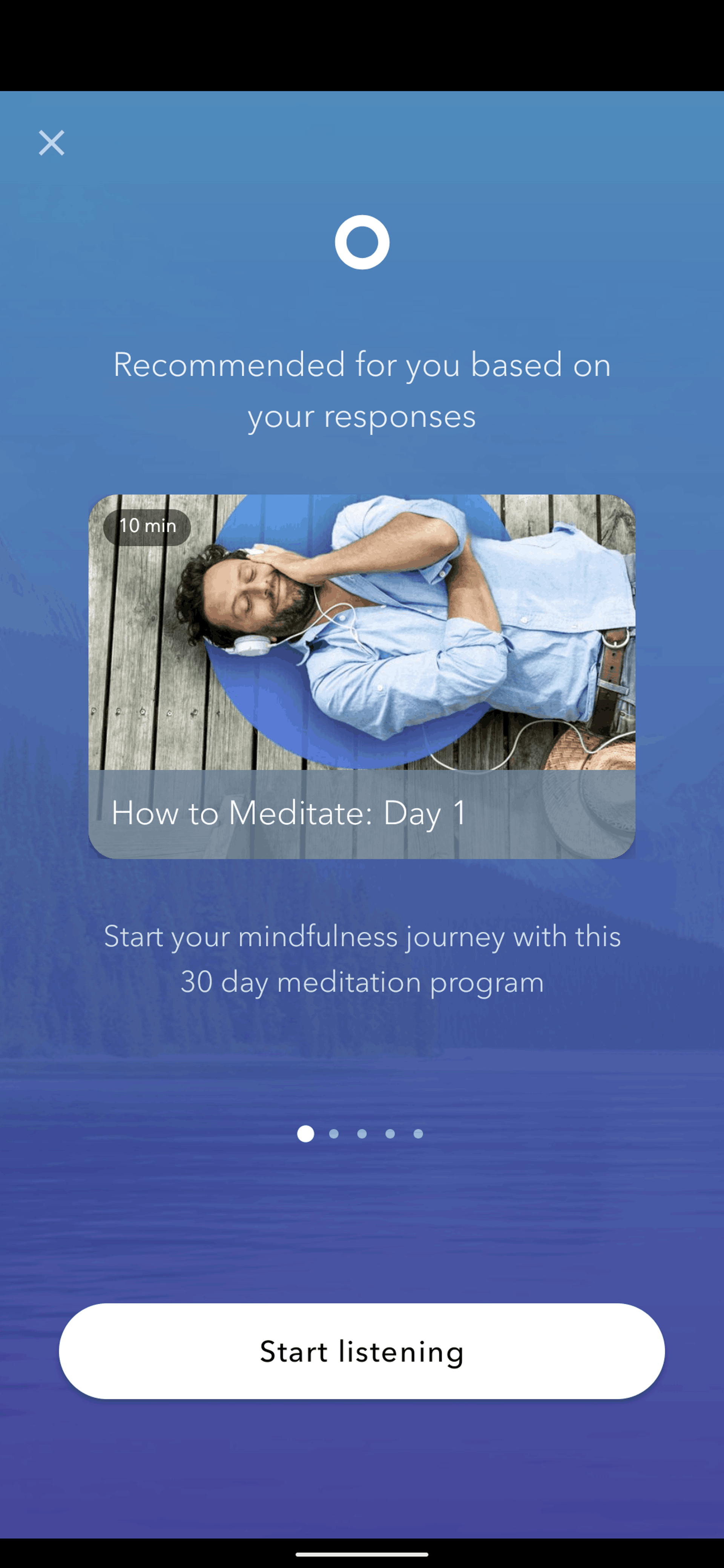 Calm Android Health & Fitness interface screenshot 14