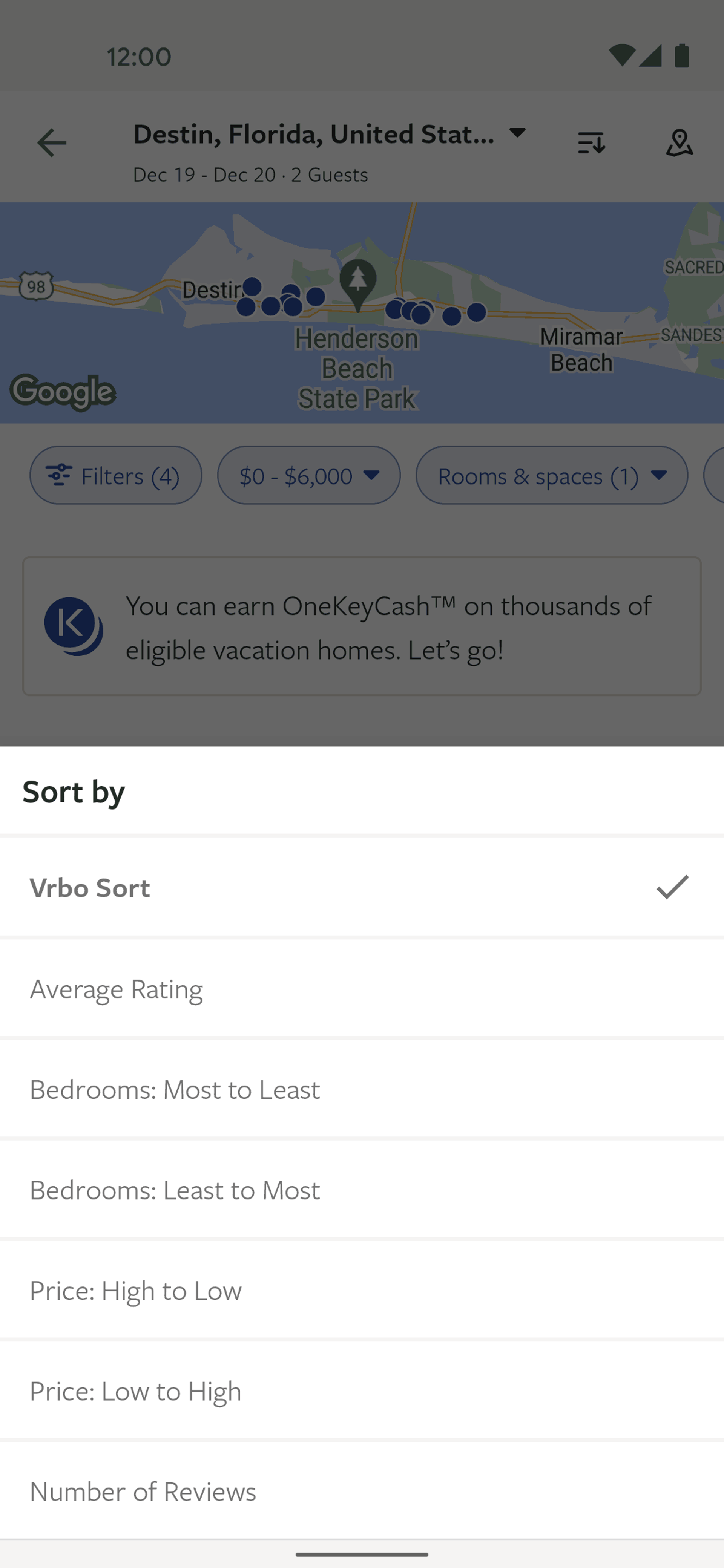 Vrbo Android Real Estate interface screenshot 24