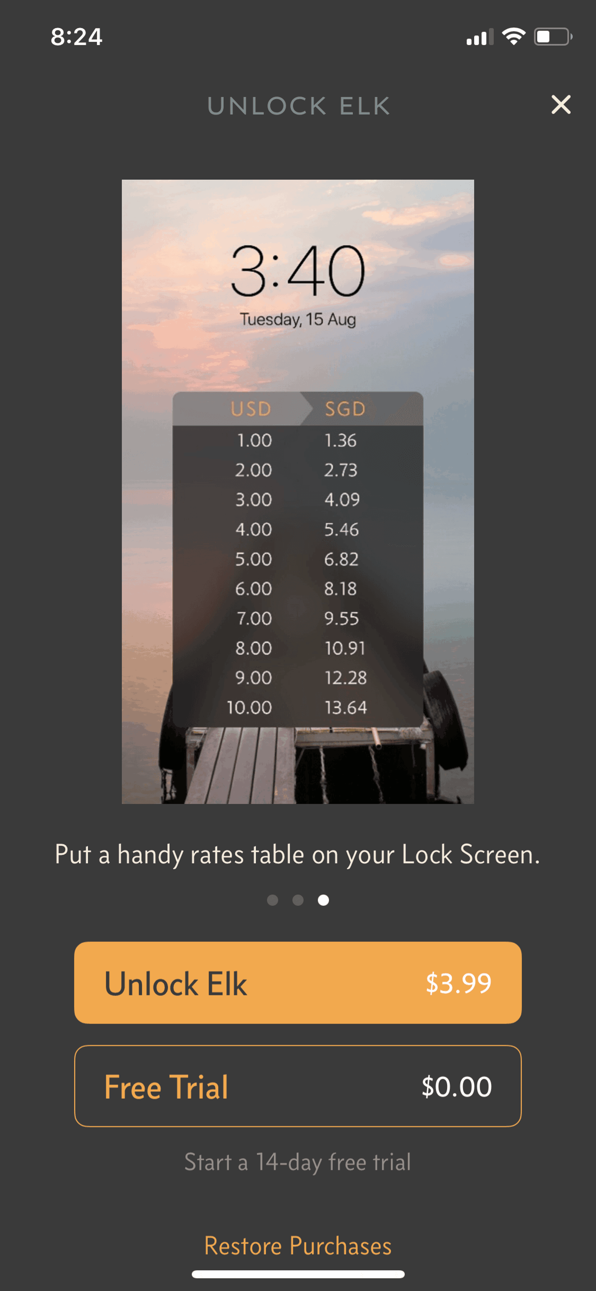 Elk iOS Utilities interface screenshot 15