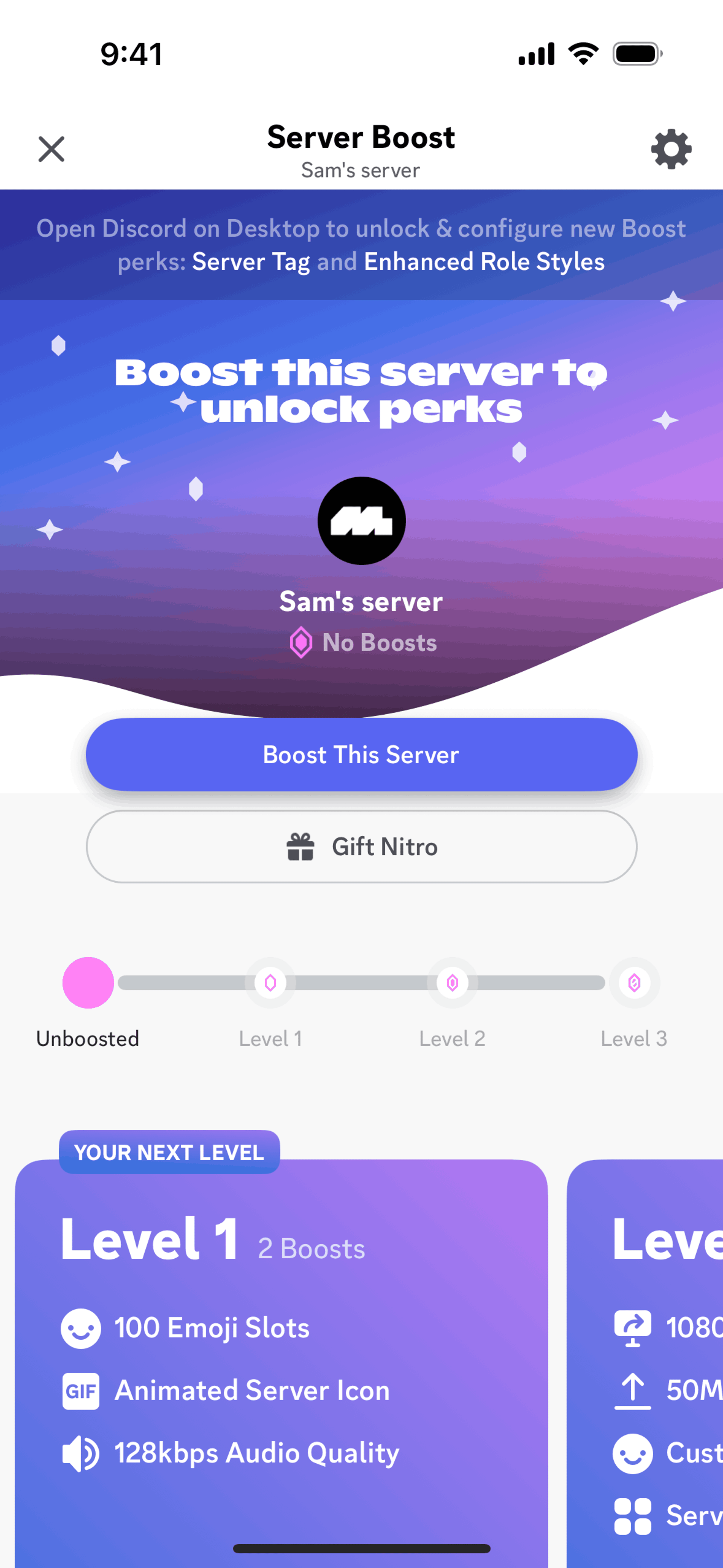 Discord iOS Social Networking interface screenshot 9