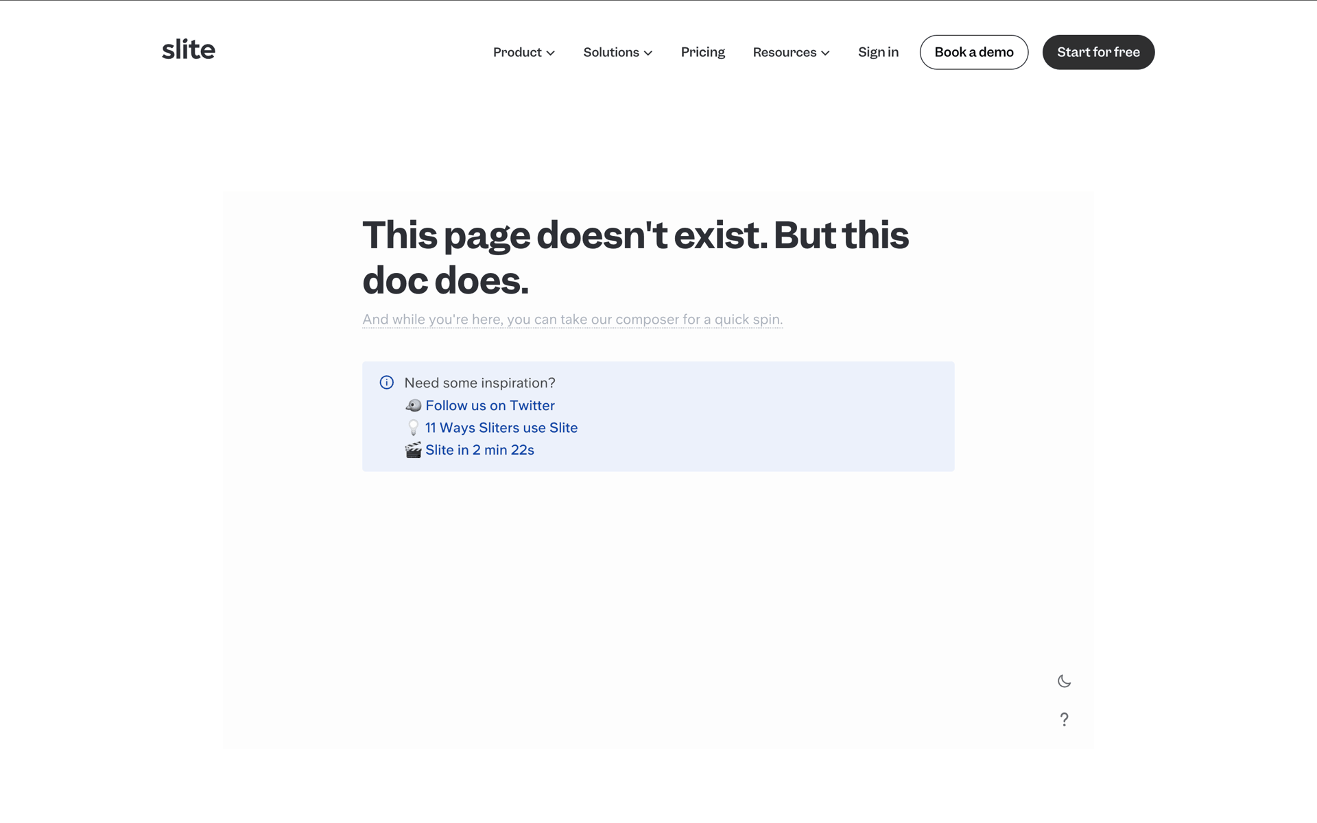 Slite Web Productivity interface screenshot 3