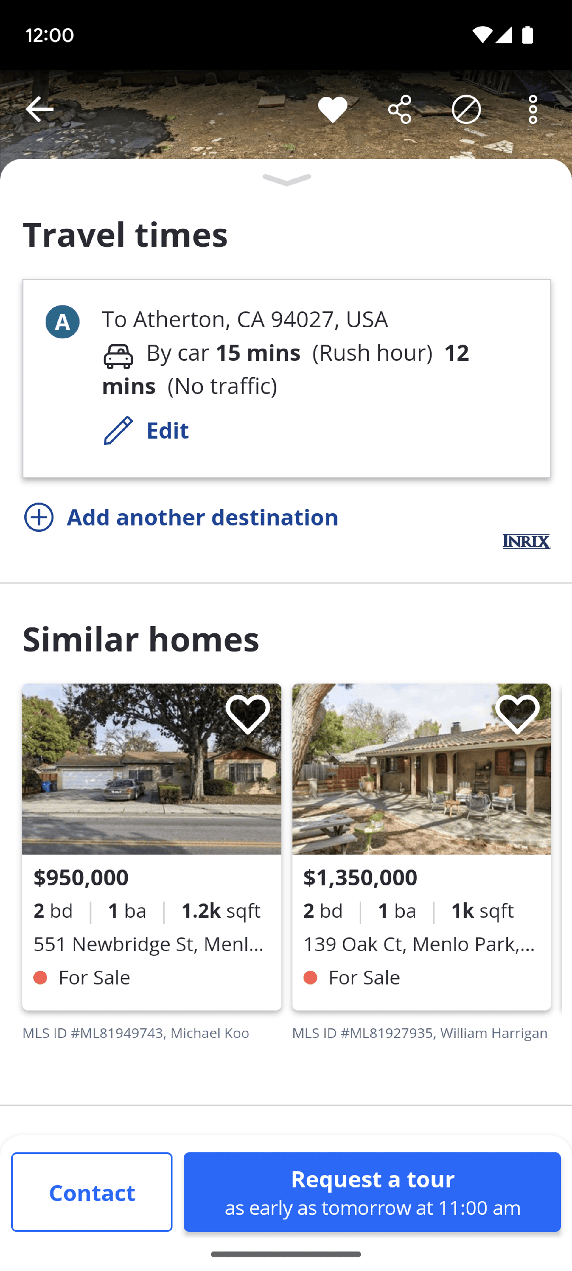 Zillow Android Real Estate interface screenshot 3