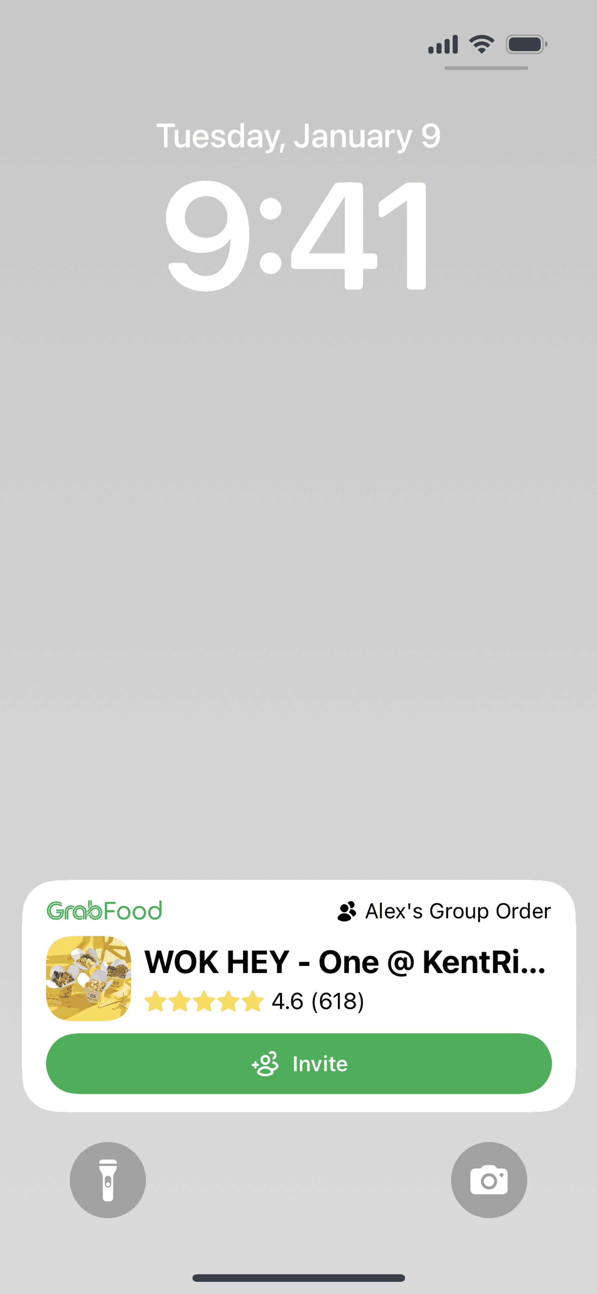 Grab iOS Finance interface screenshot 3