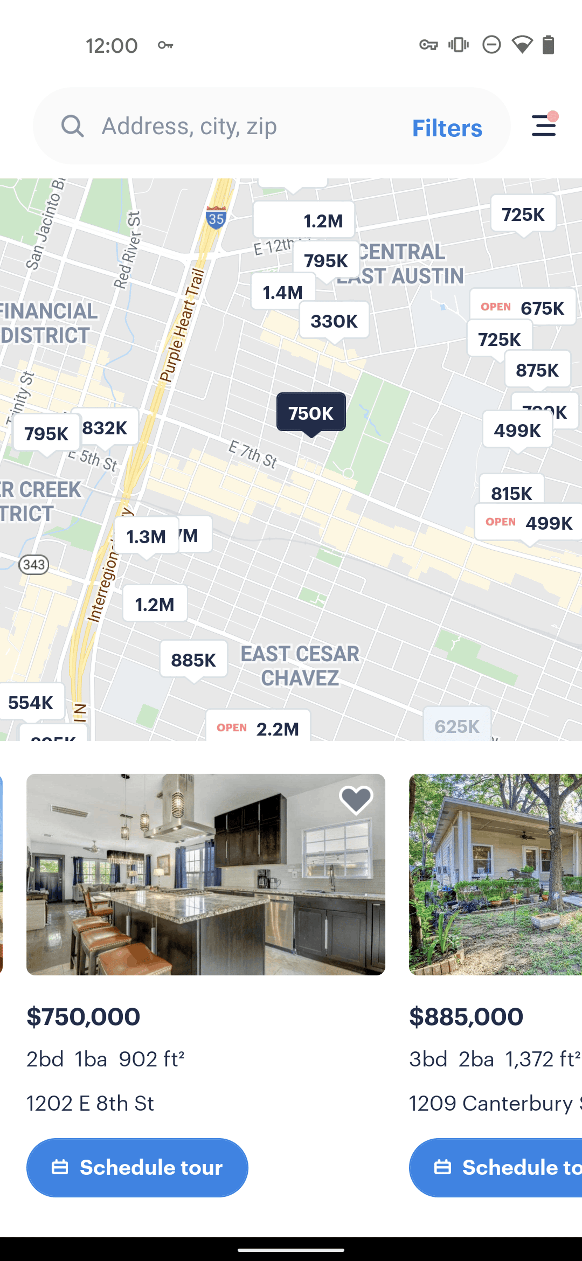 Opendoor Android Lifestyle interface screenshot 17