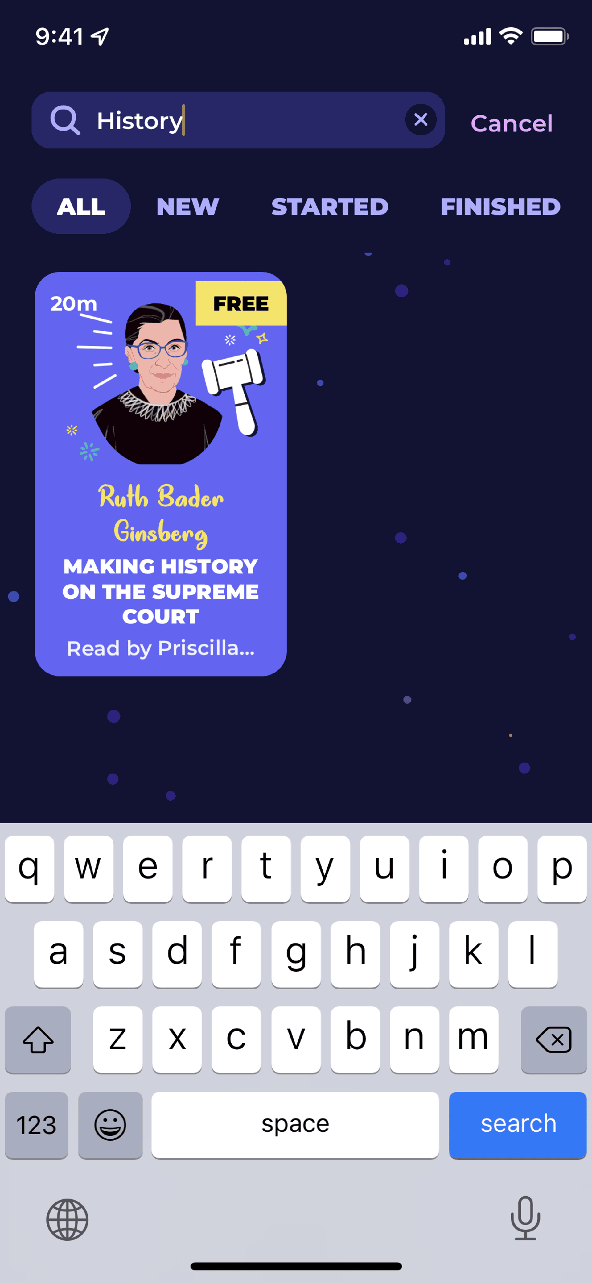 Rebel Girls iOS Lifestyle interface screenshot 20