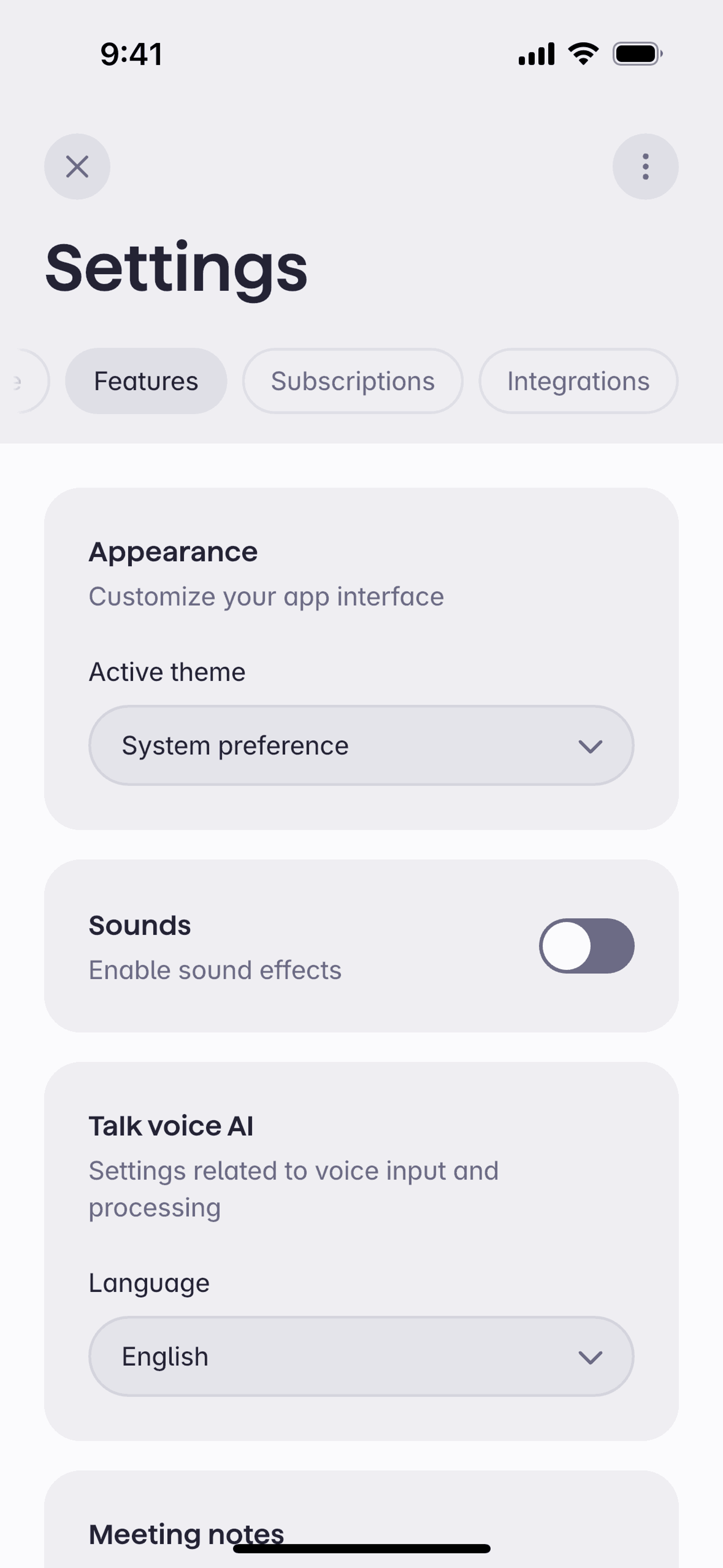Superlist iOS Productivity interface screenshot 24