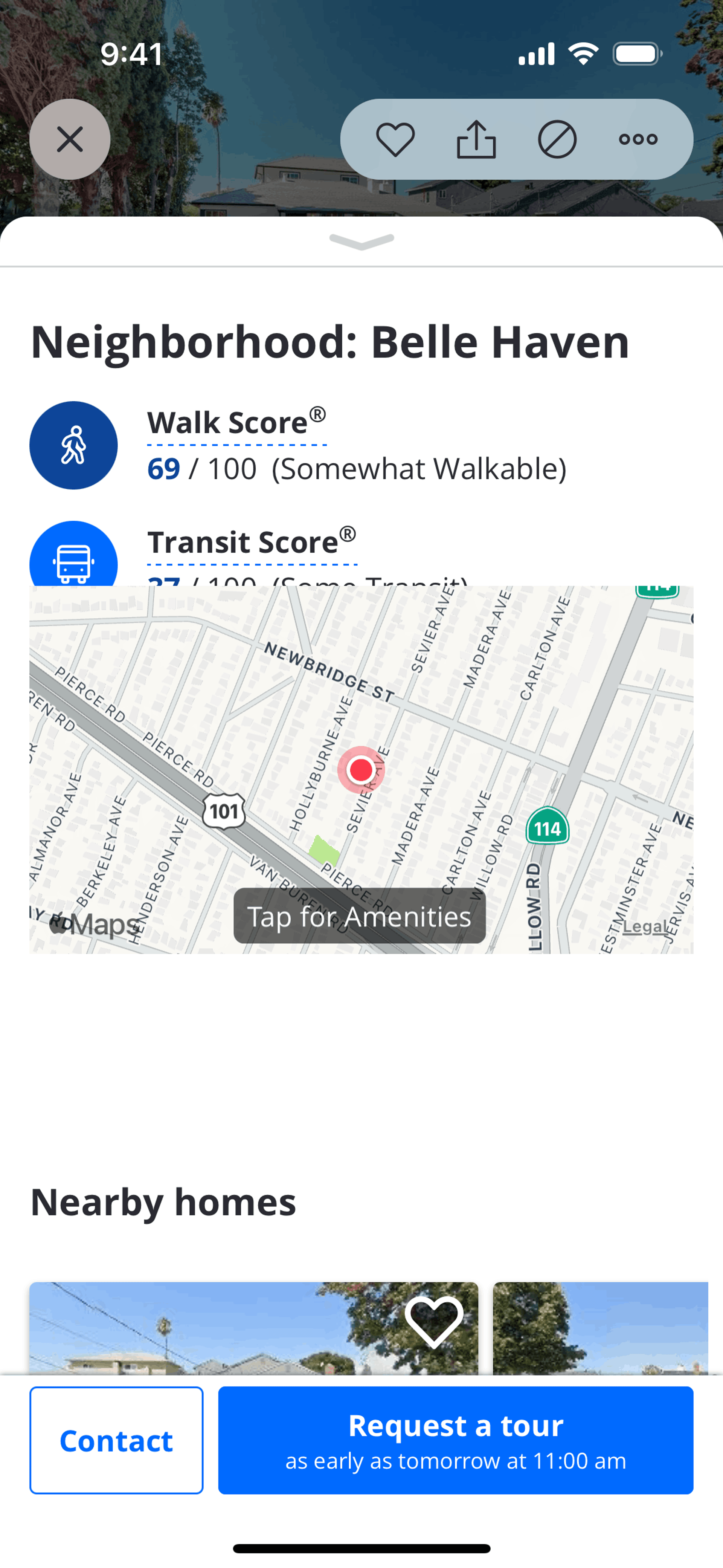 Zillow iOS Real Estate interface screenshot 12