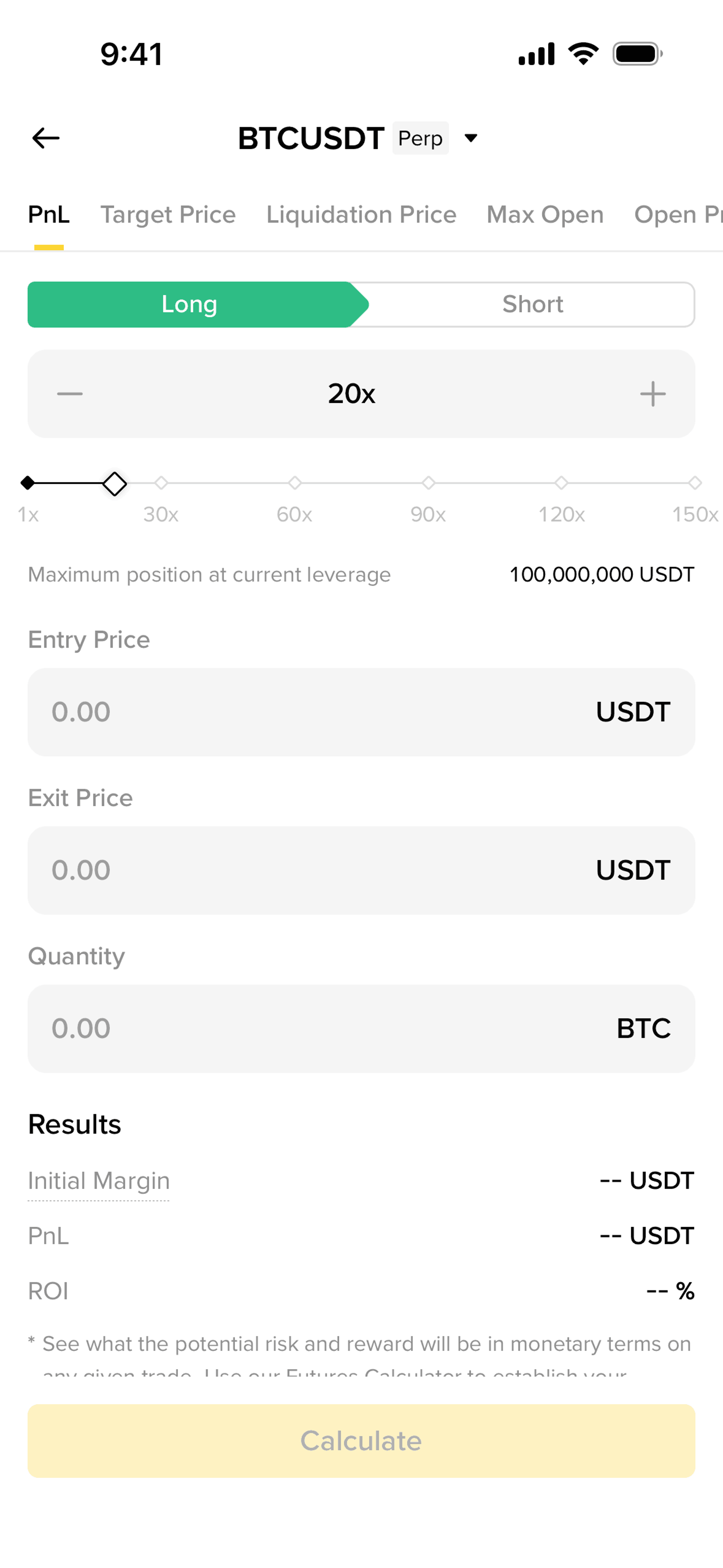 Binance iOS Finance interface screenshot 22