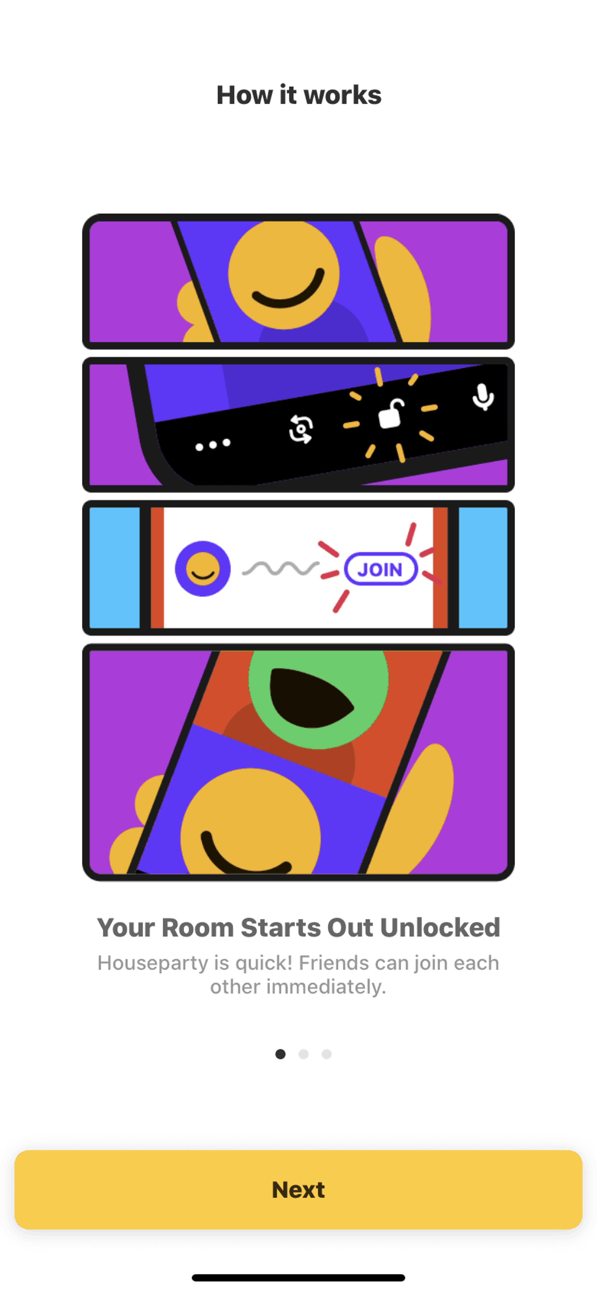 Houseparty iOS Social Networking interface screenshot 13