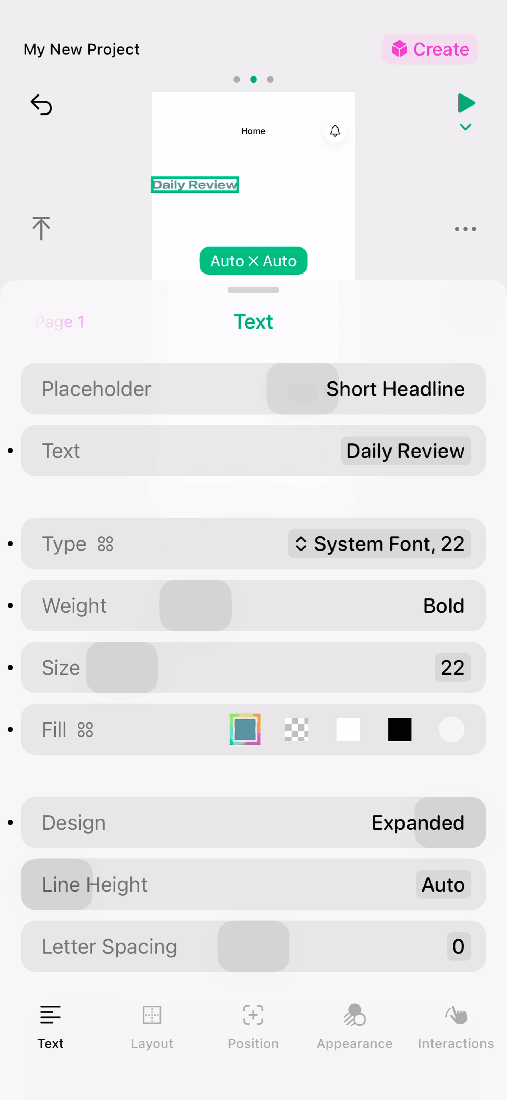 Play iOS Lifestyle interface screenshot 3