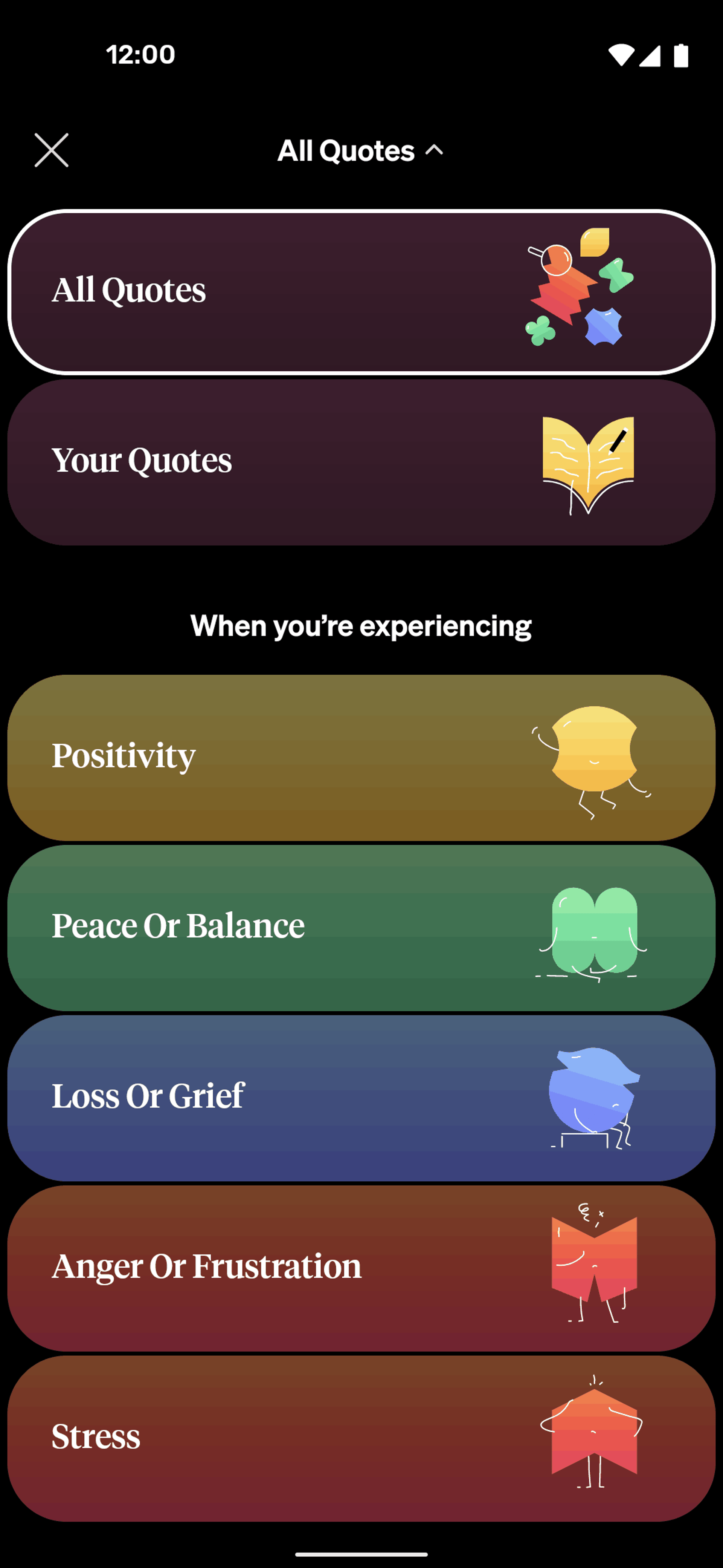 How We Feel Android Health & Fitness interface screenshot 23