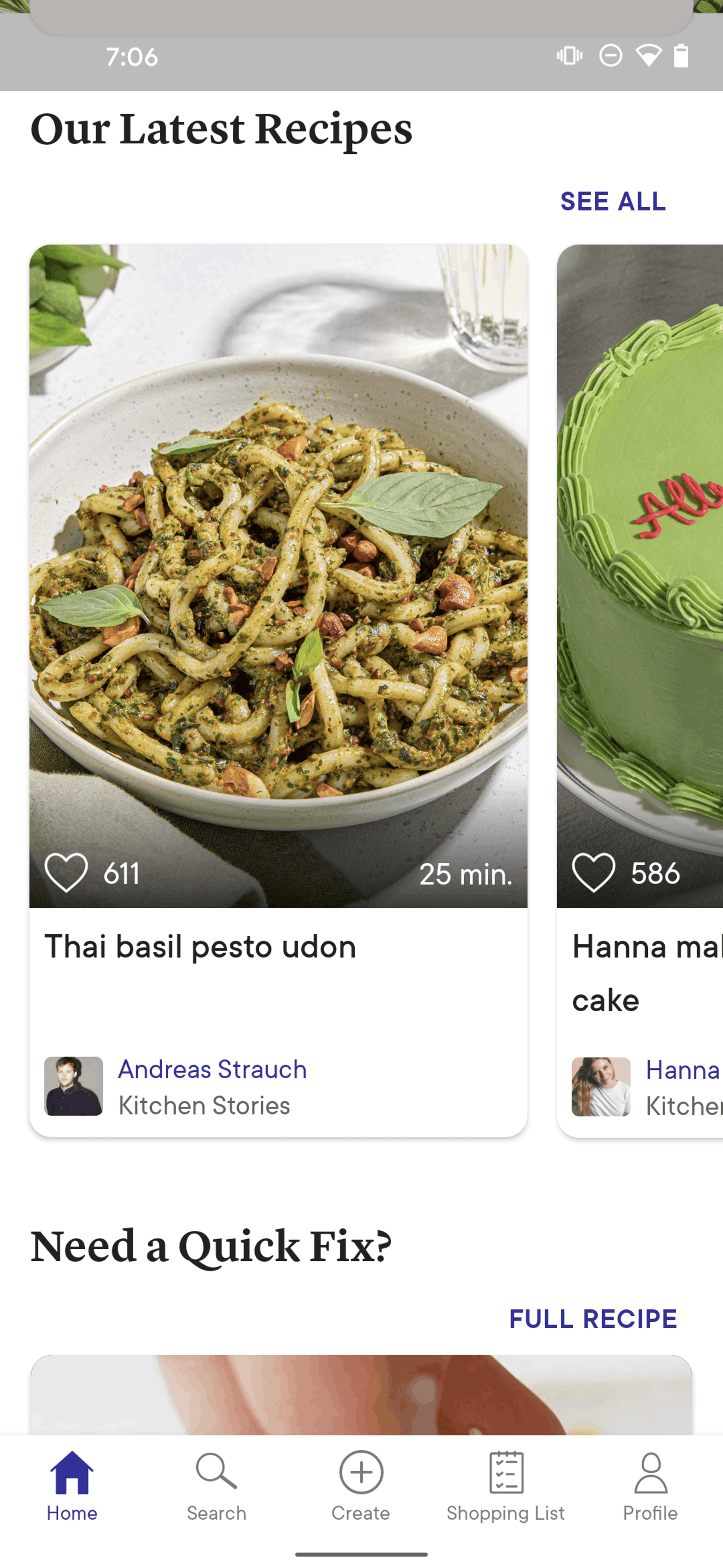 Kitchen Stories Android Food & Drink interface screenshot 14