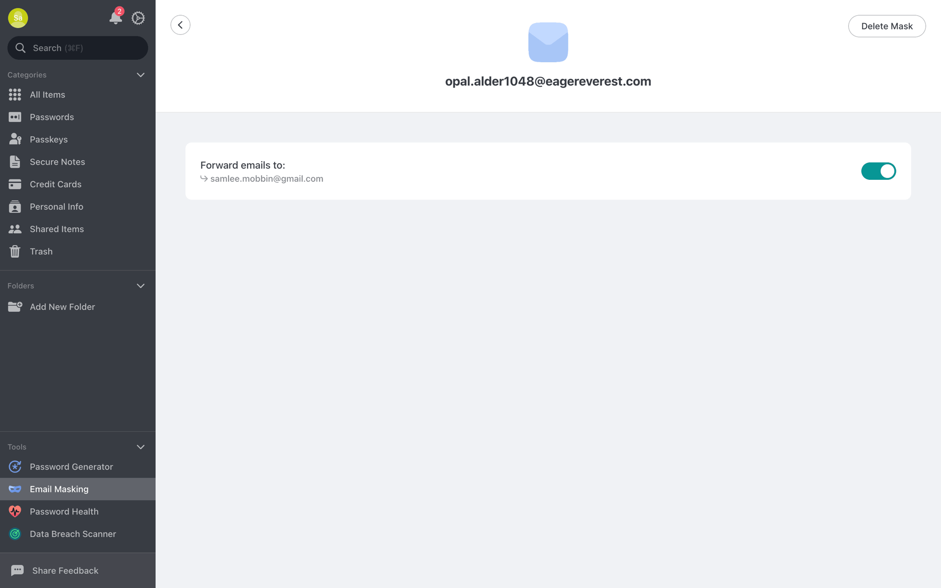 NordVPN Web Developer Tools interface screenshot 22