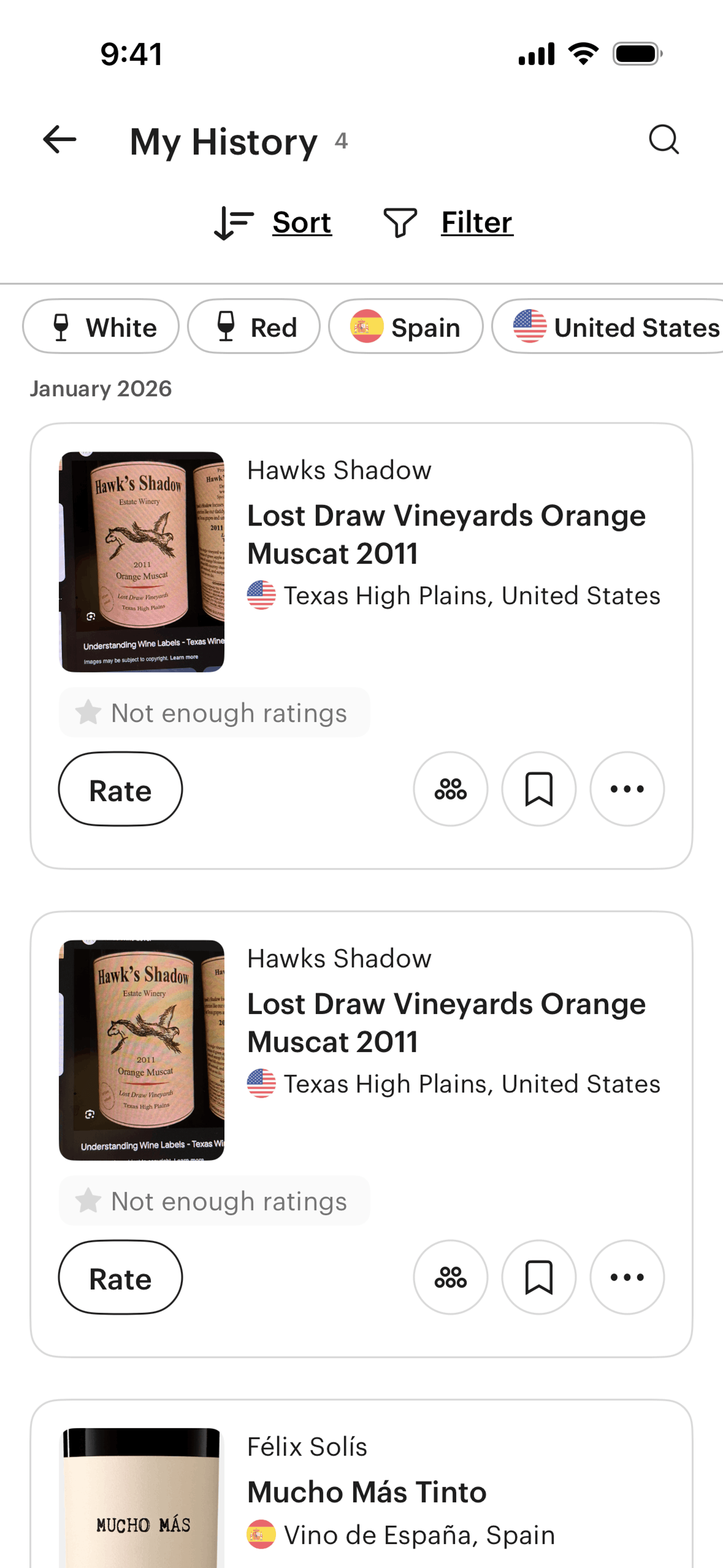 Vivino iOS Shopping interface screenshot 14