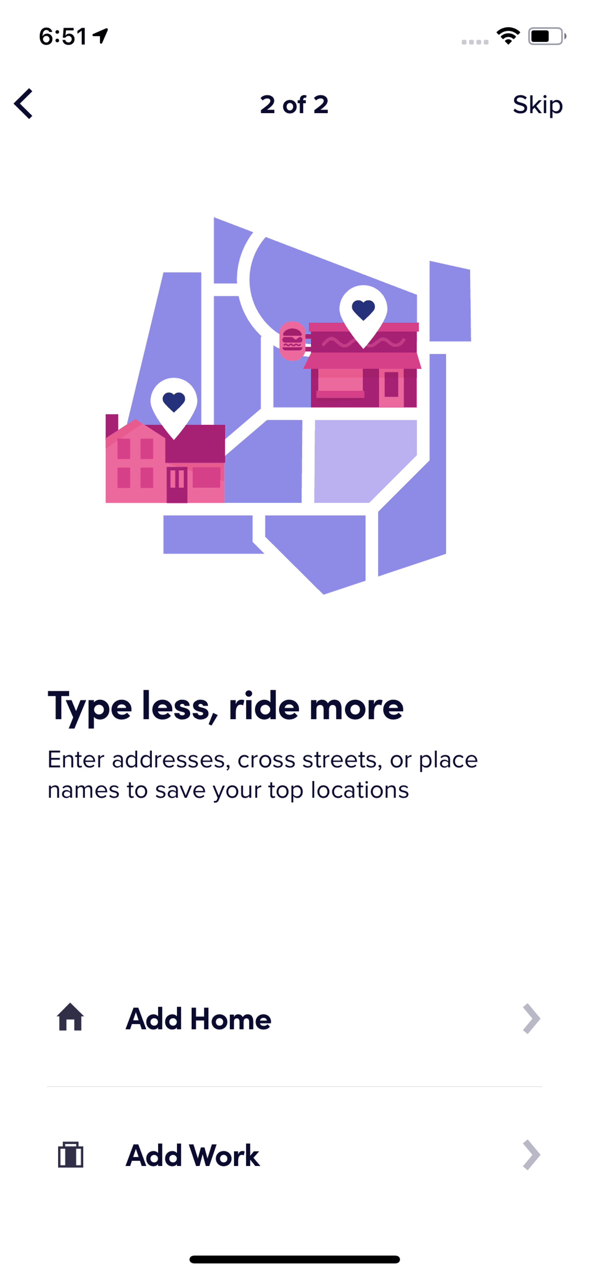 Lyft iOS Travel & Transportation interface screenshot 22