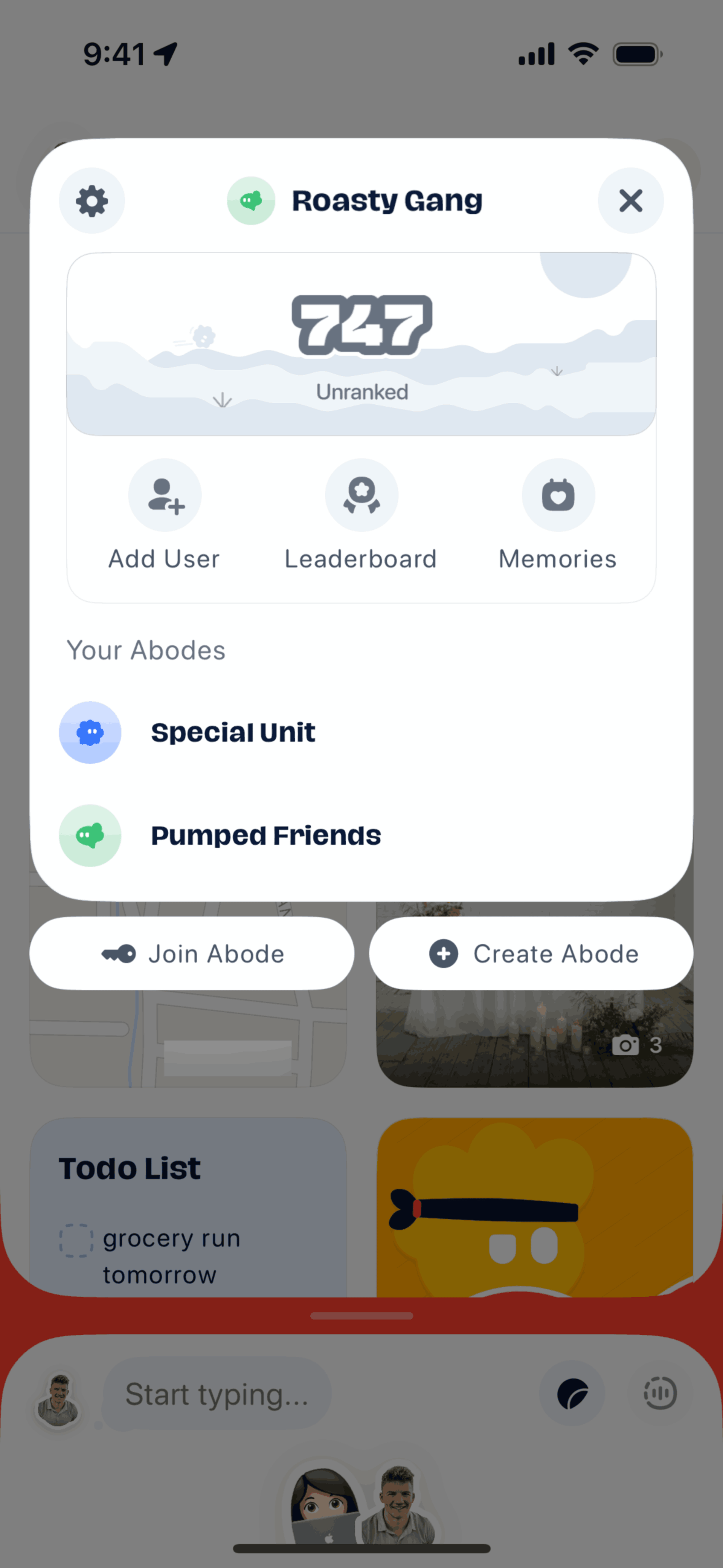 Abode iOS Lifestyle interface screenshot 18