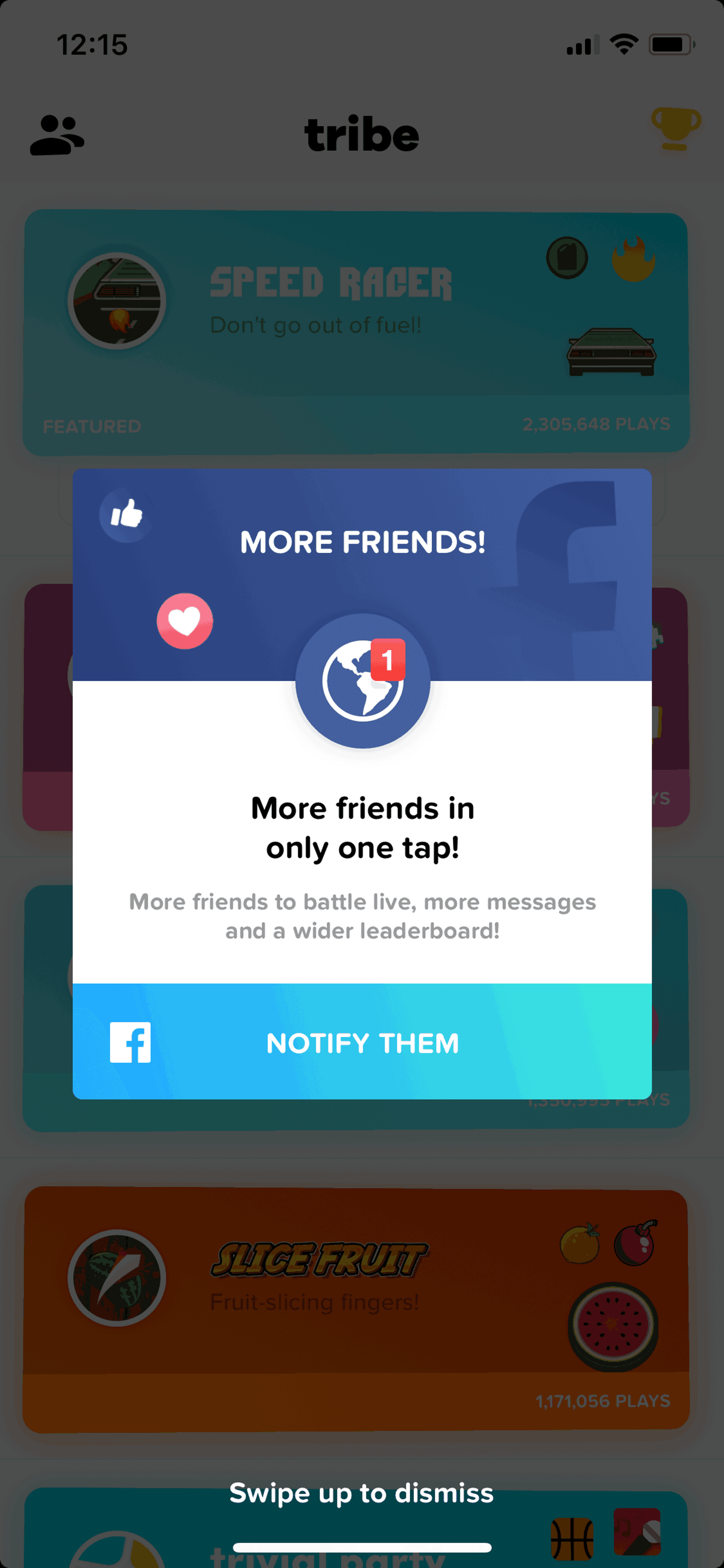Tribe iOS Social Networking interface screenshot 18