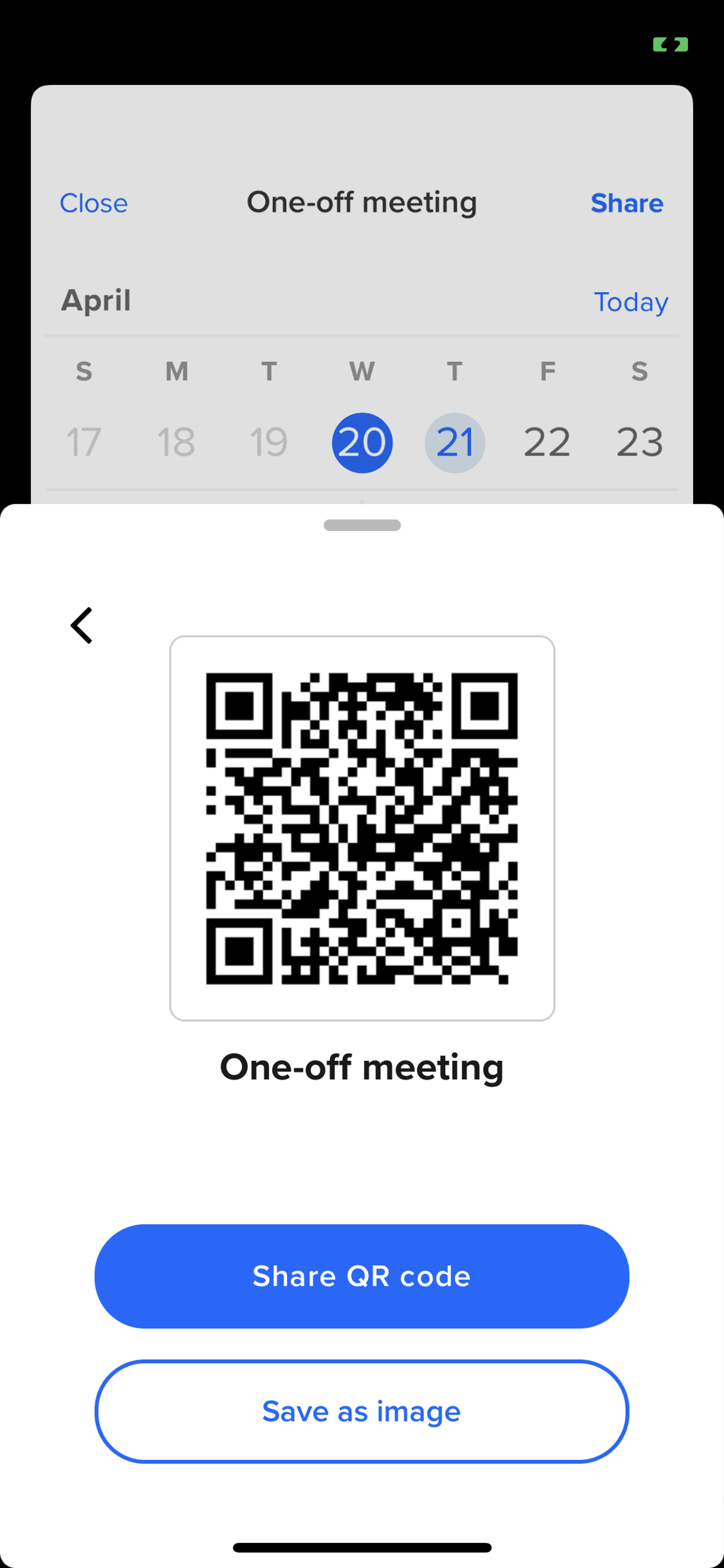 Calendly iOS Business interface screenshot 24
