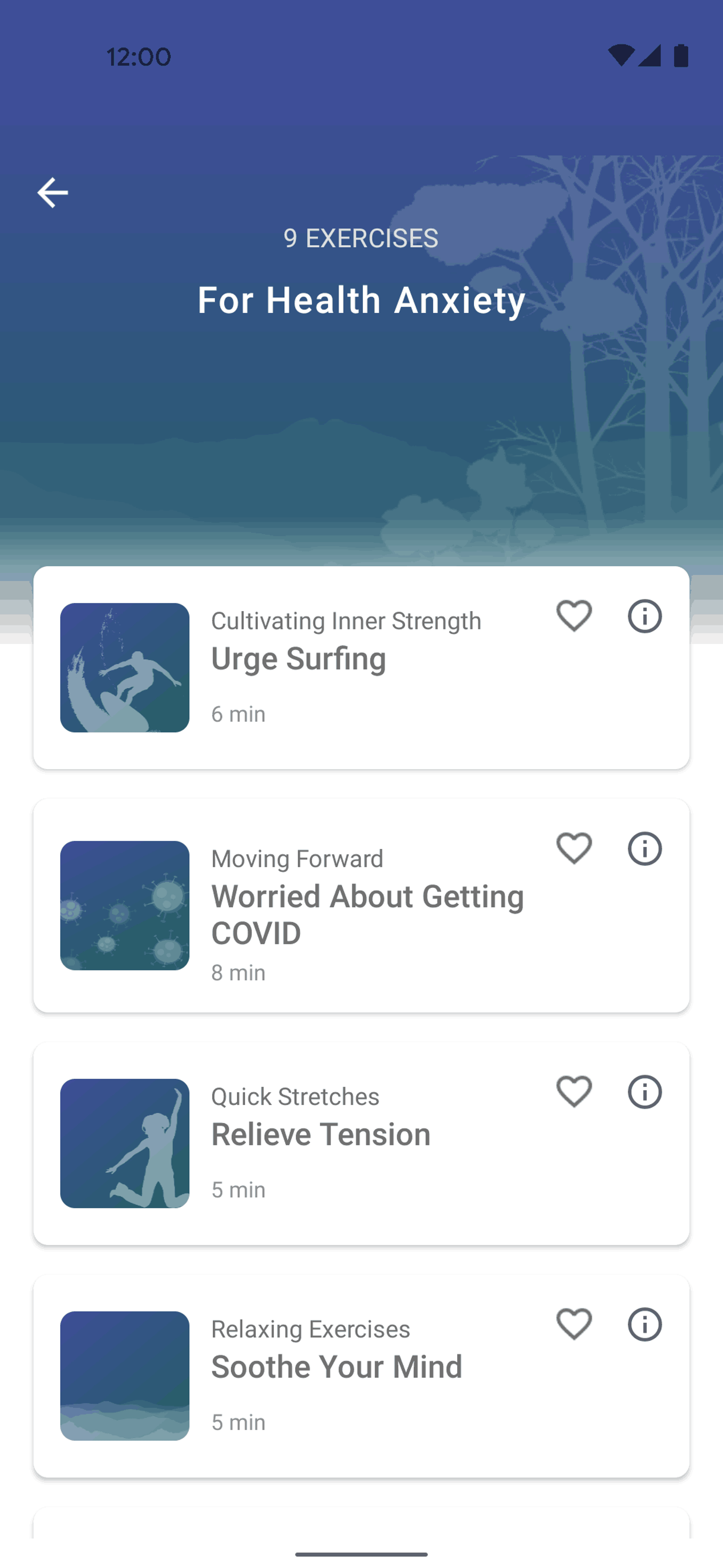 Wysa Android AI interface screenshot 15