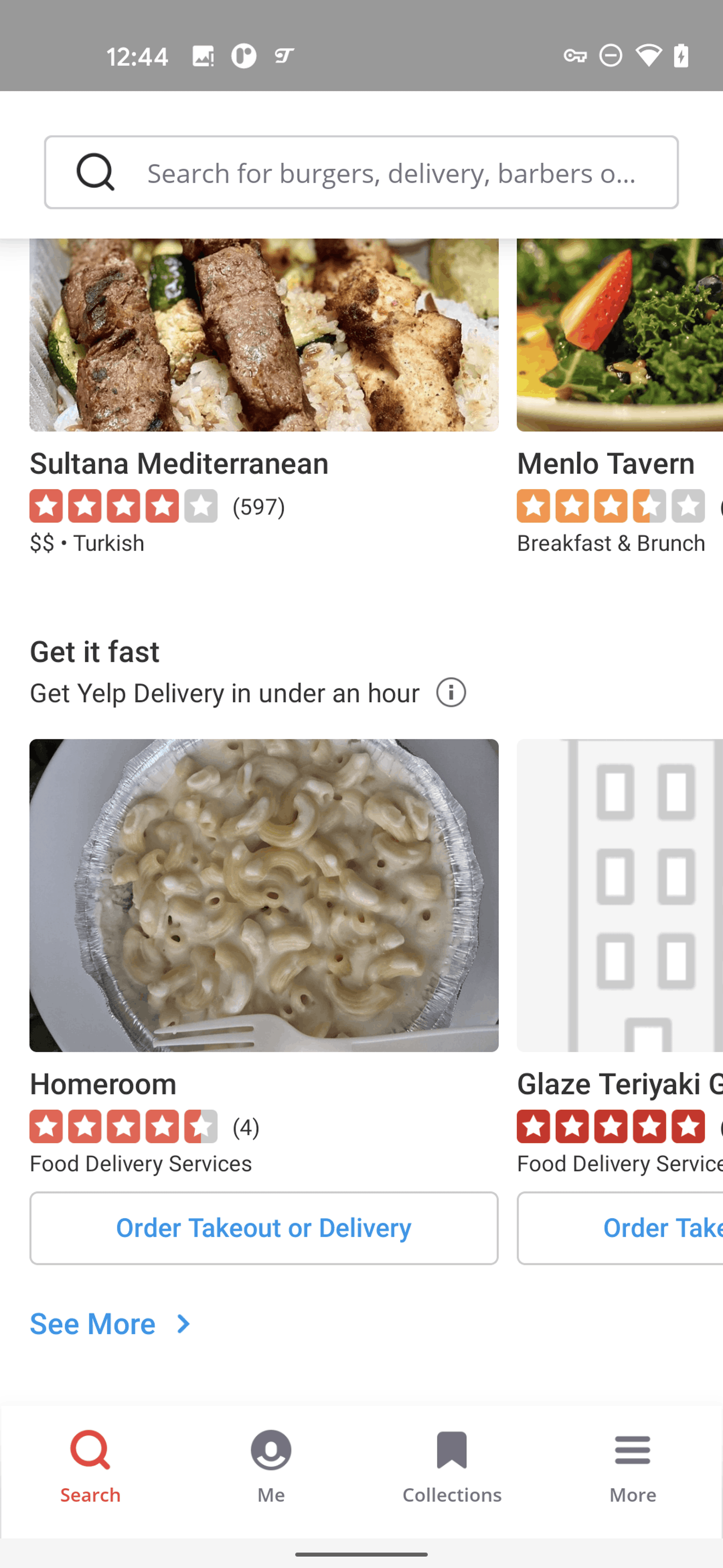 Yelp Android Food & Drink interface screenshot 21