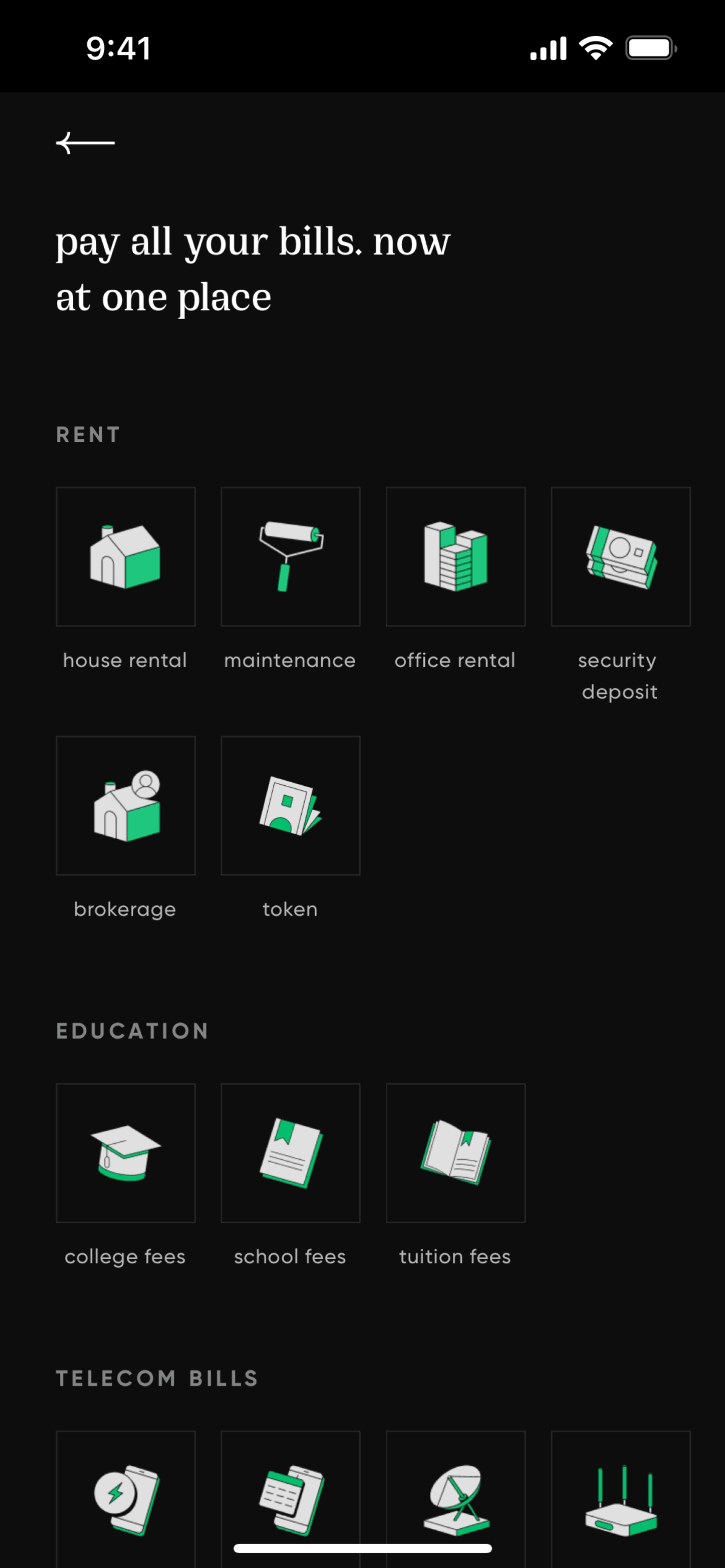 CRED iOS Finance interface screenshot 8