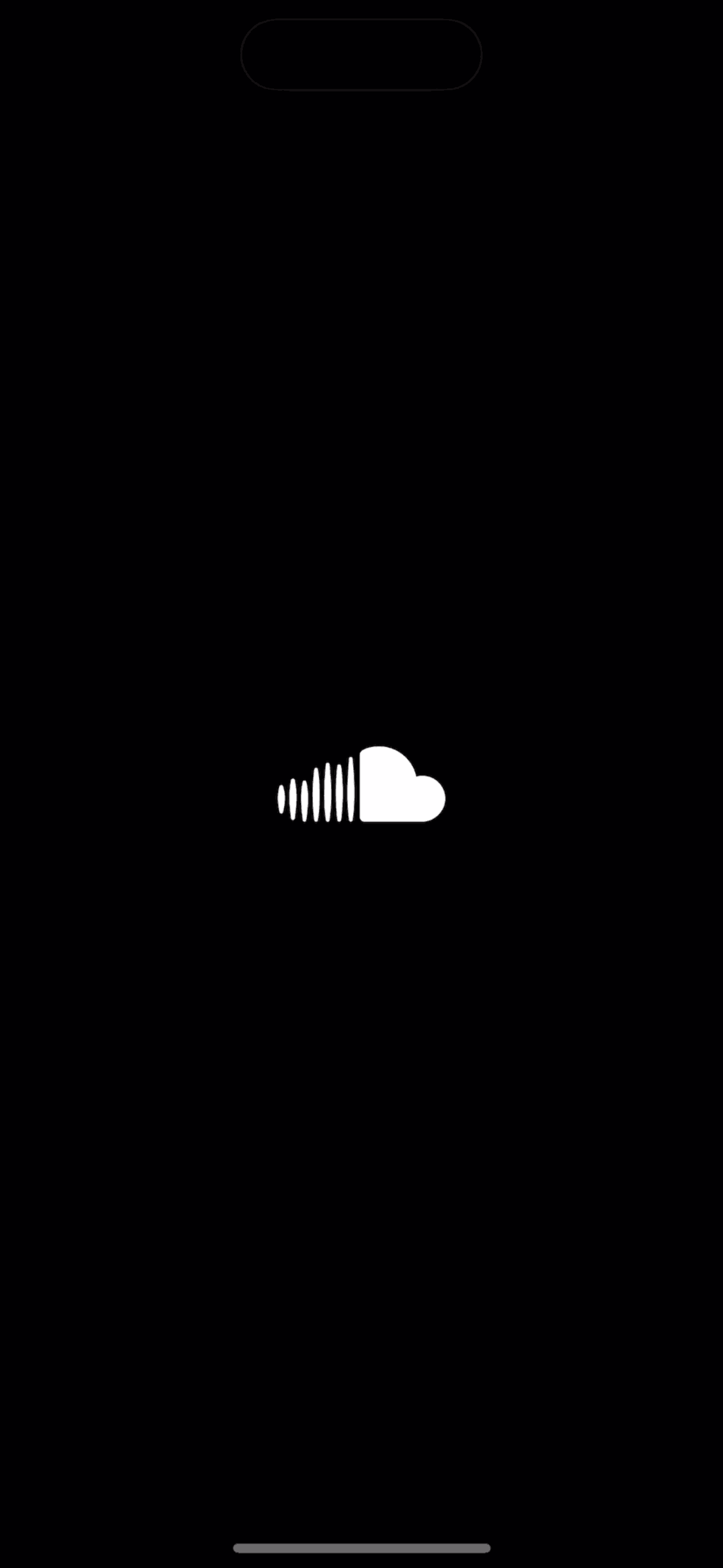 SoundCloud iOS Music & Audio interface screenshot 1