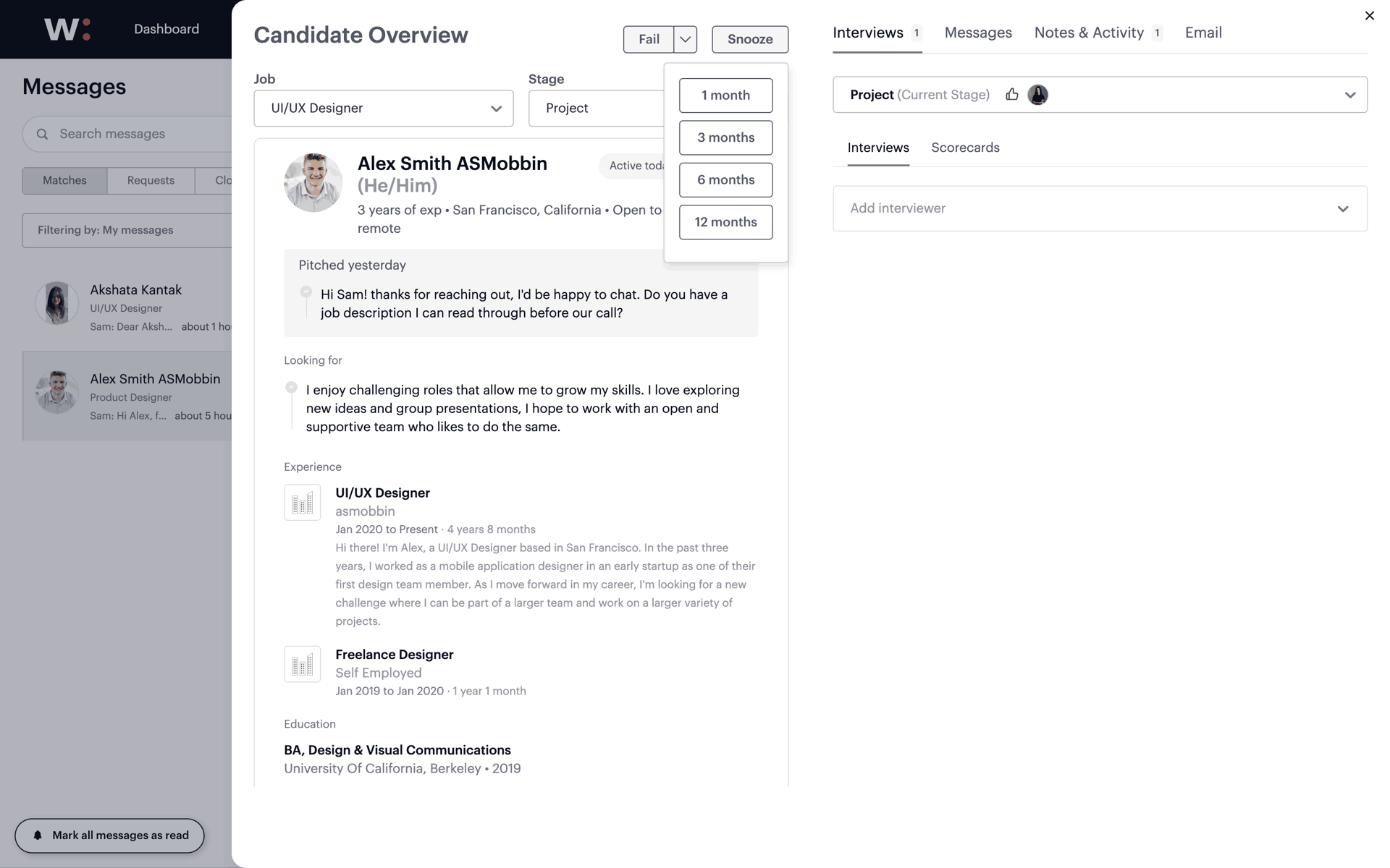 Wellfound Web Jobs & Recruitment interface screenshot 22