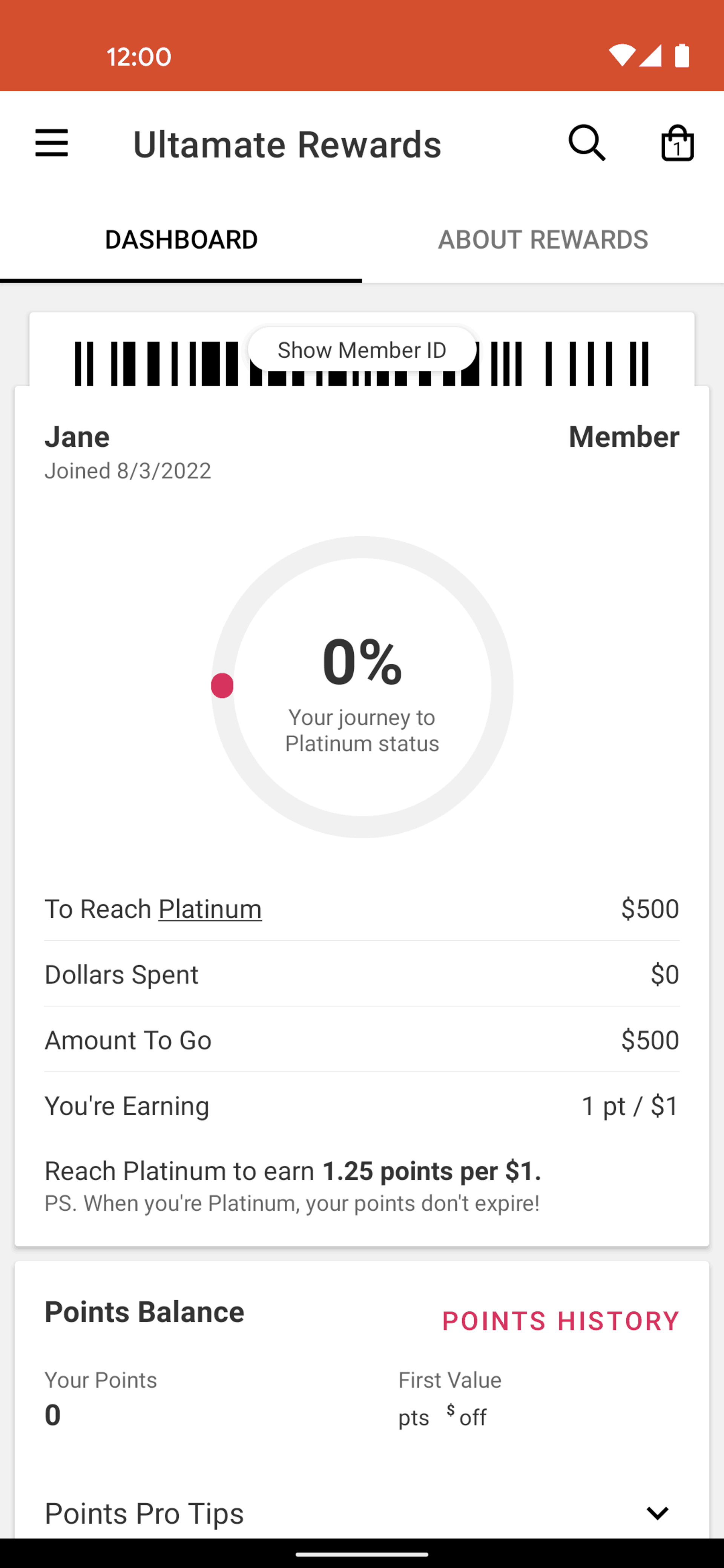 Ulta Beauty Android Shopping interface screenshot 9