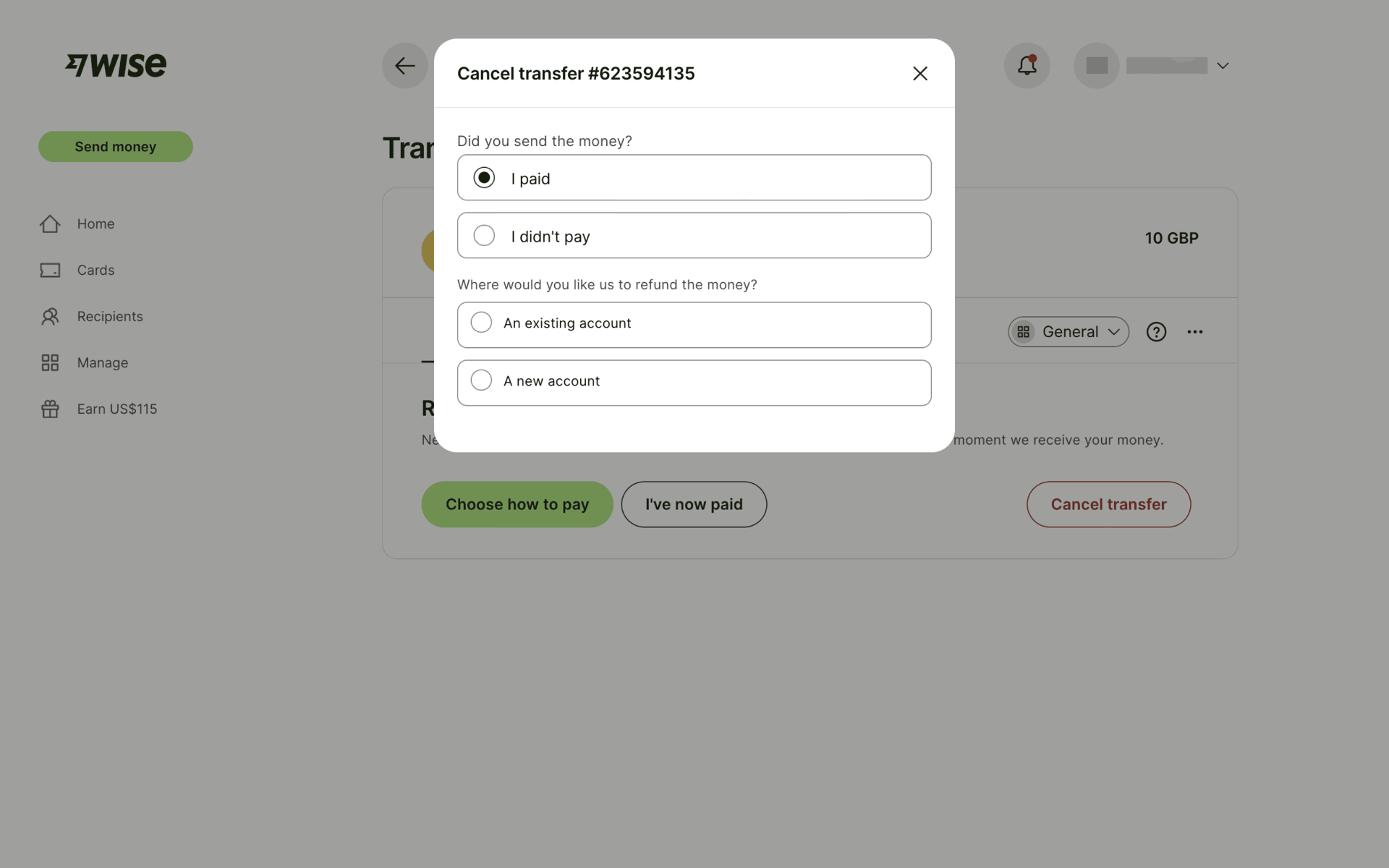 Wise Web Finance interface screenshot 21