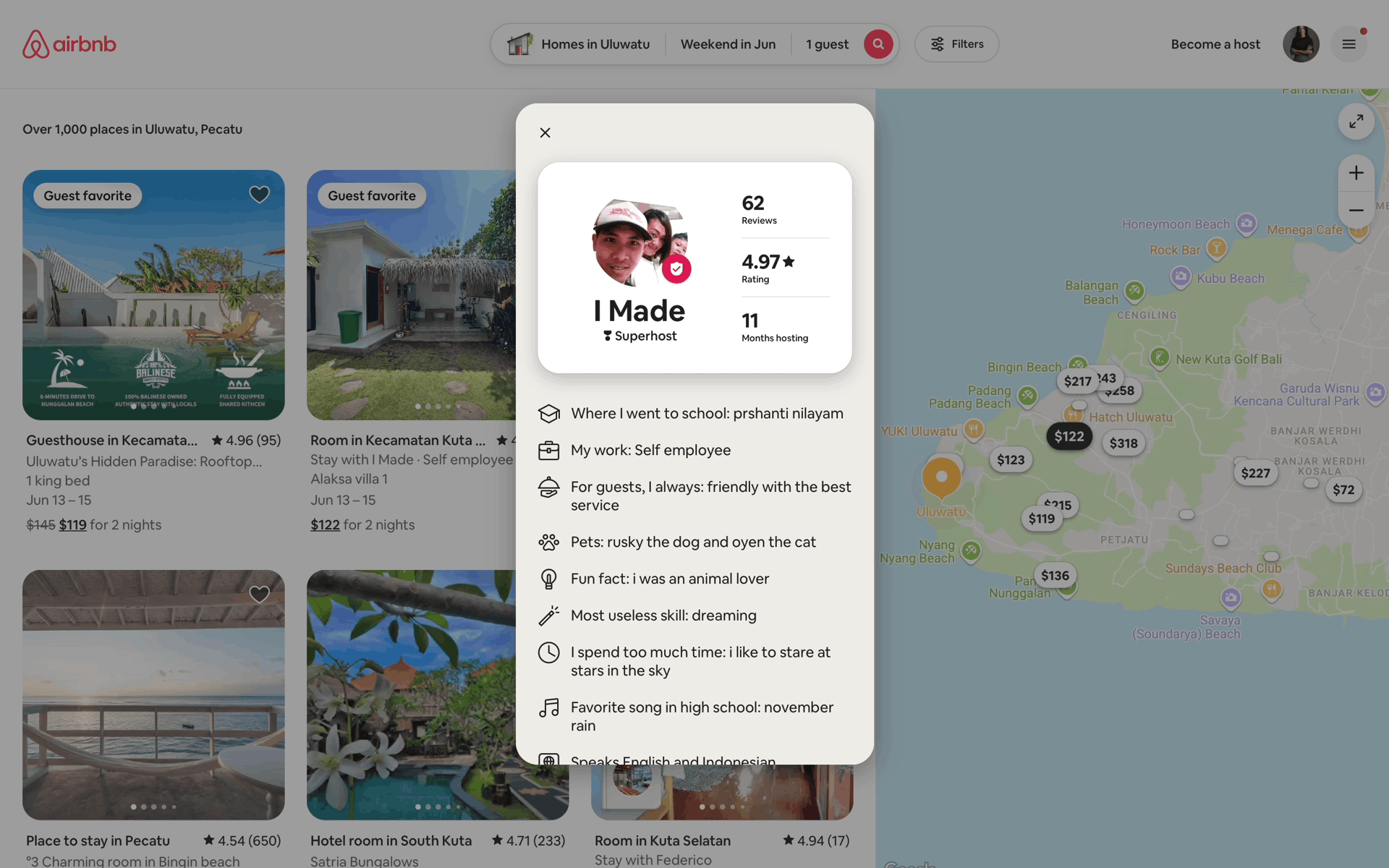 Airbnb Web Real Estate interface screenshot 7