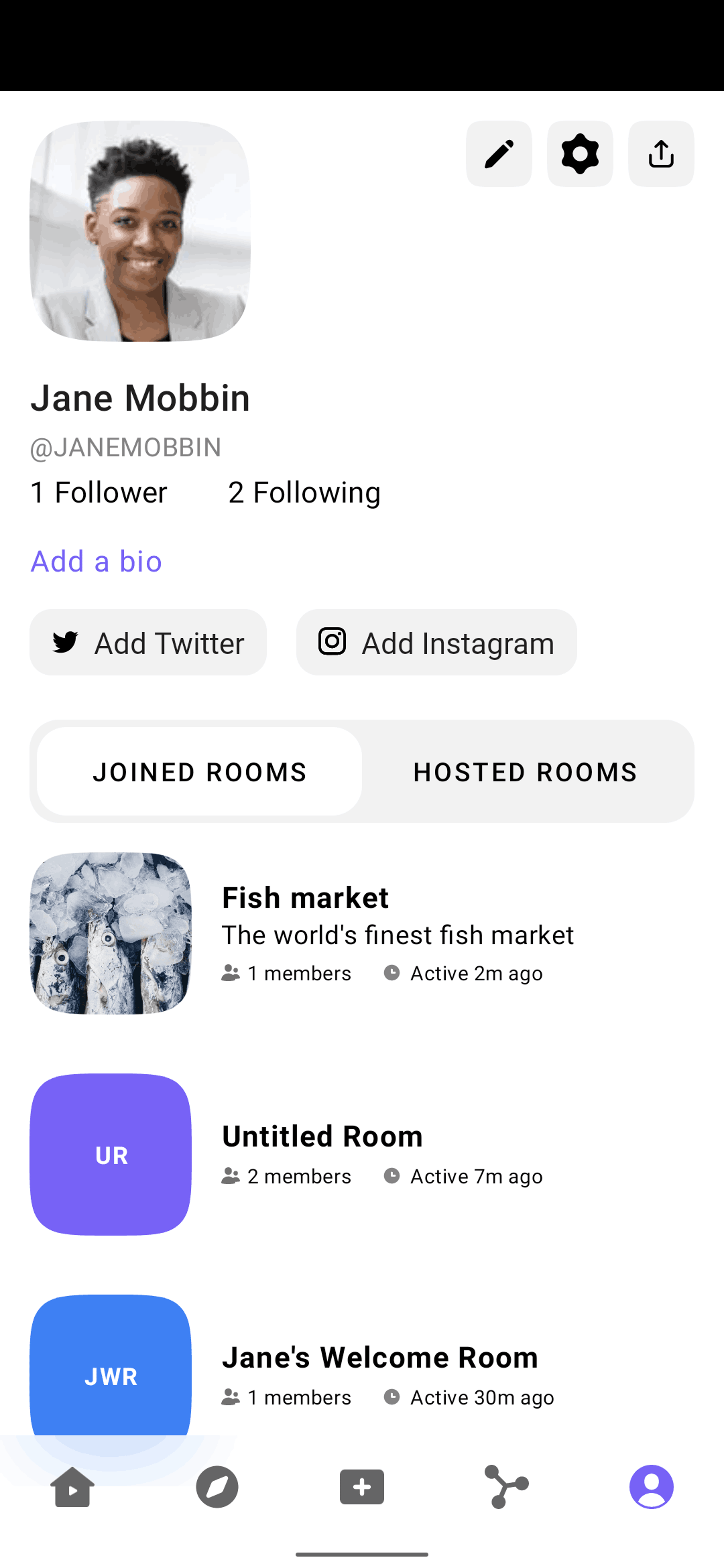 Airtime Android Social Networking interface screenshot 3