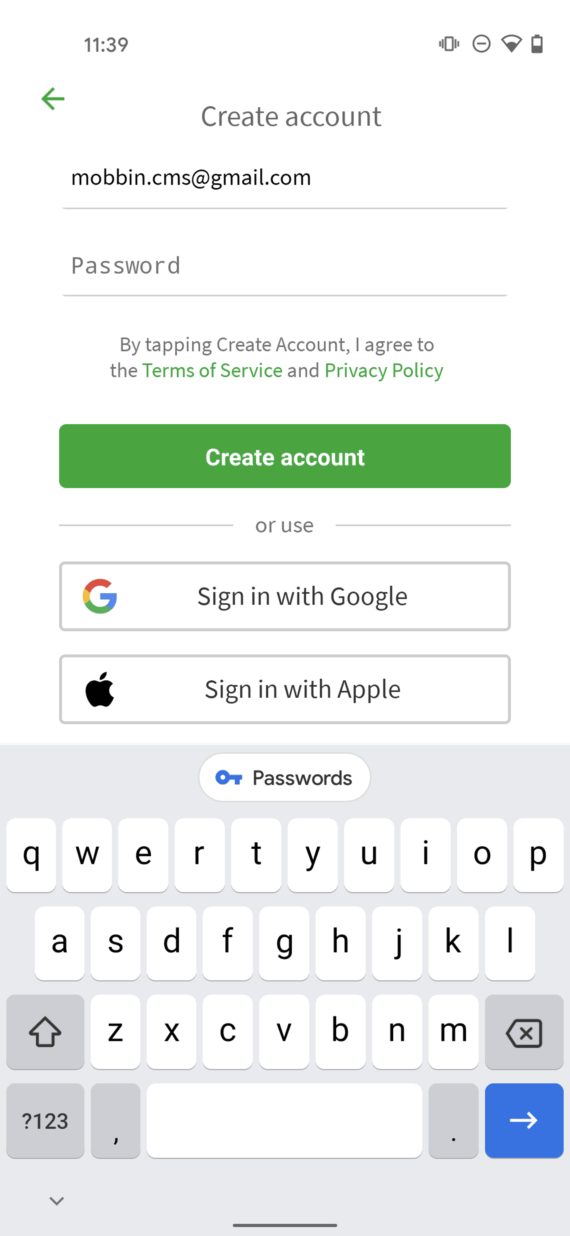 Evernote Android Productivity interface screenshot 4
