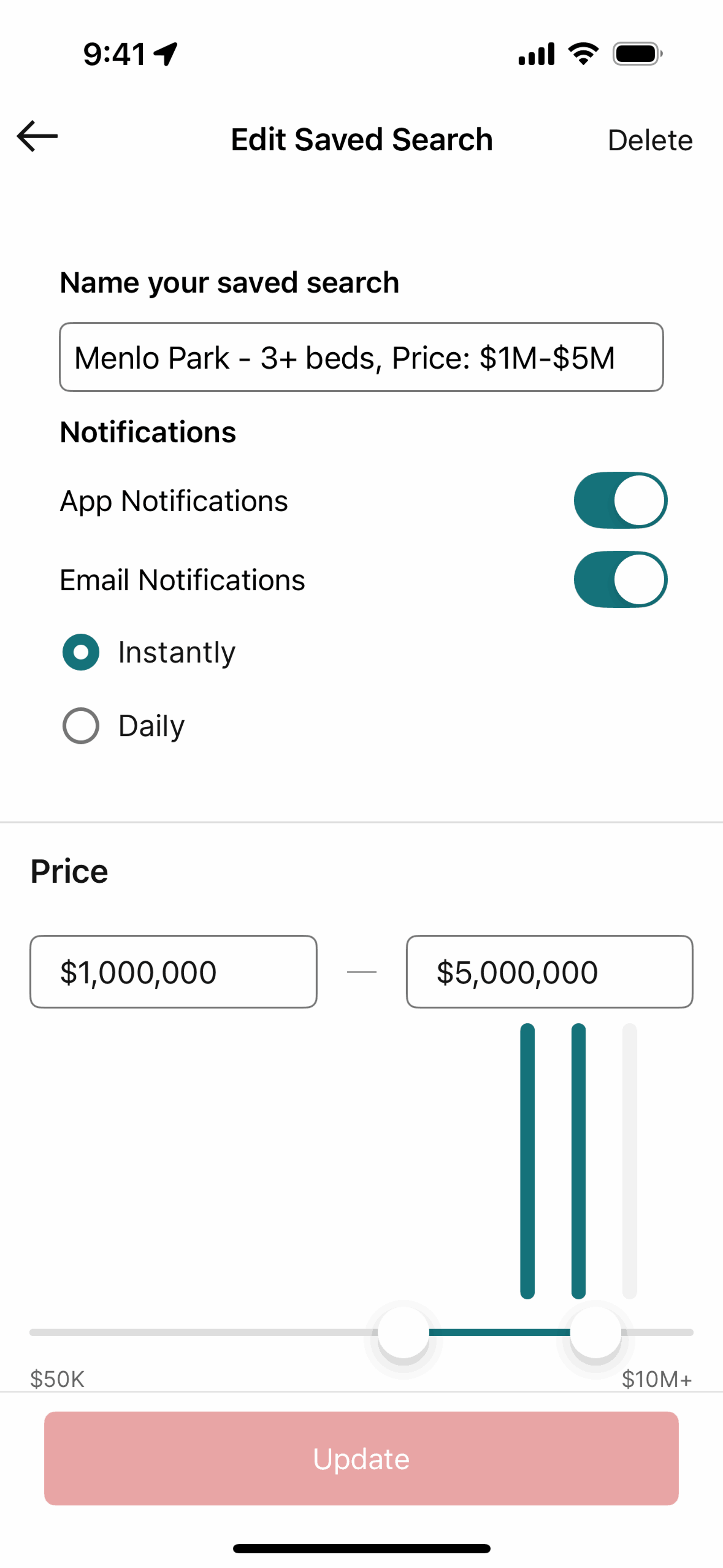 Redfin iOS Real Estate interface screenshot 22
