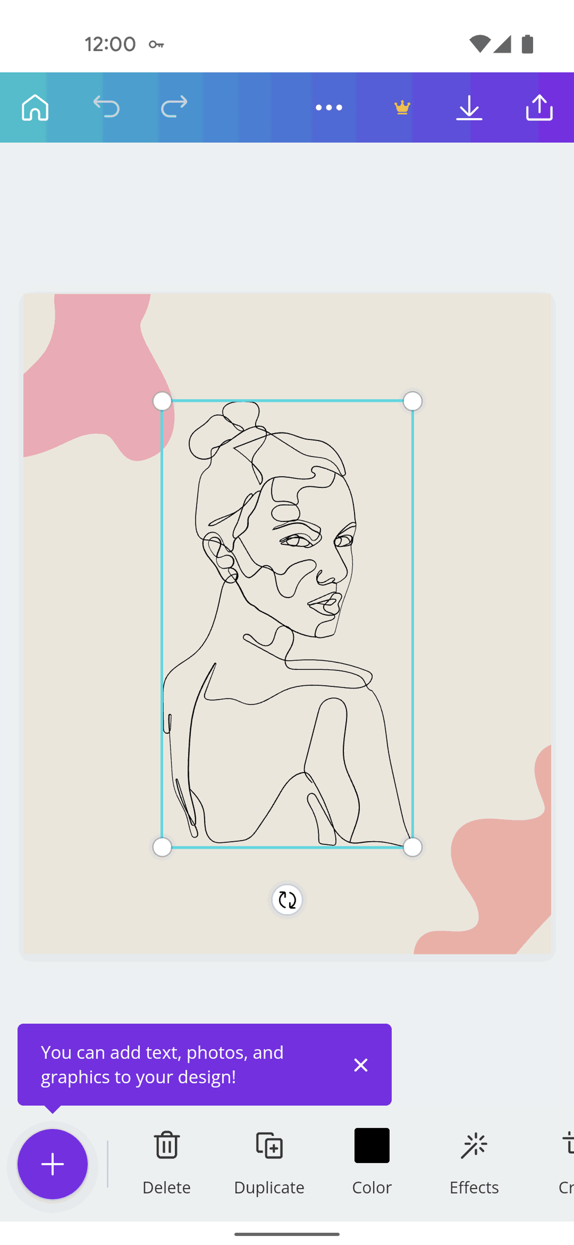 Canva Android Photo & Video interface screenshot 10