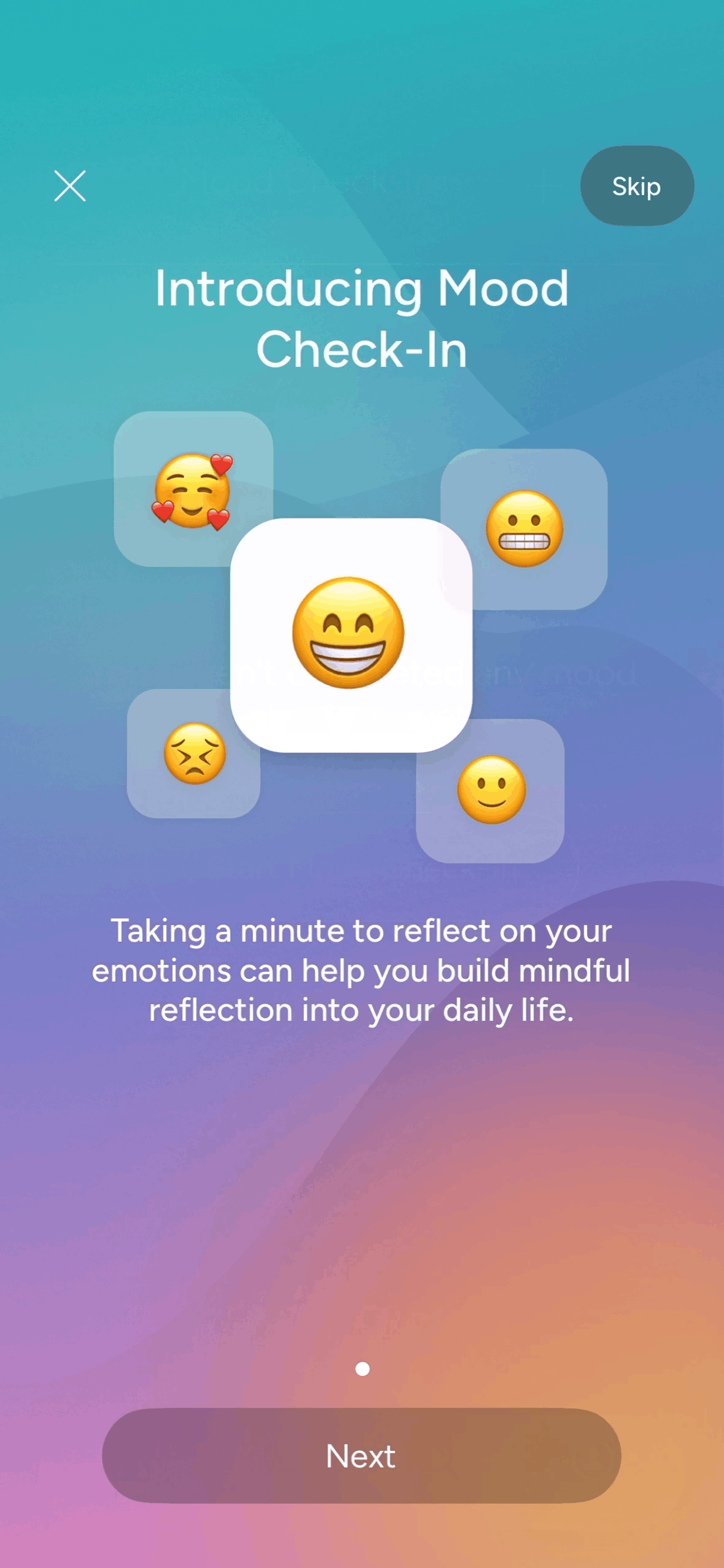 Calm iOS Health & Fitness interface screenshot 17