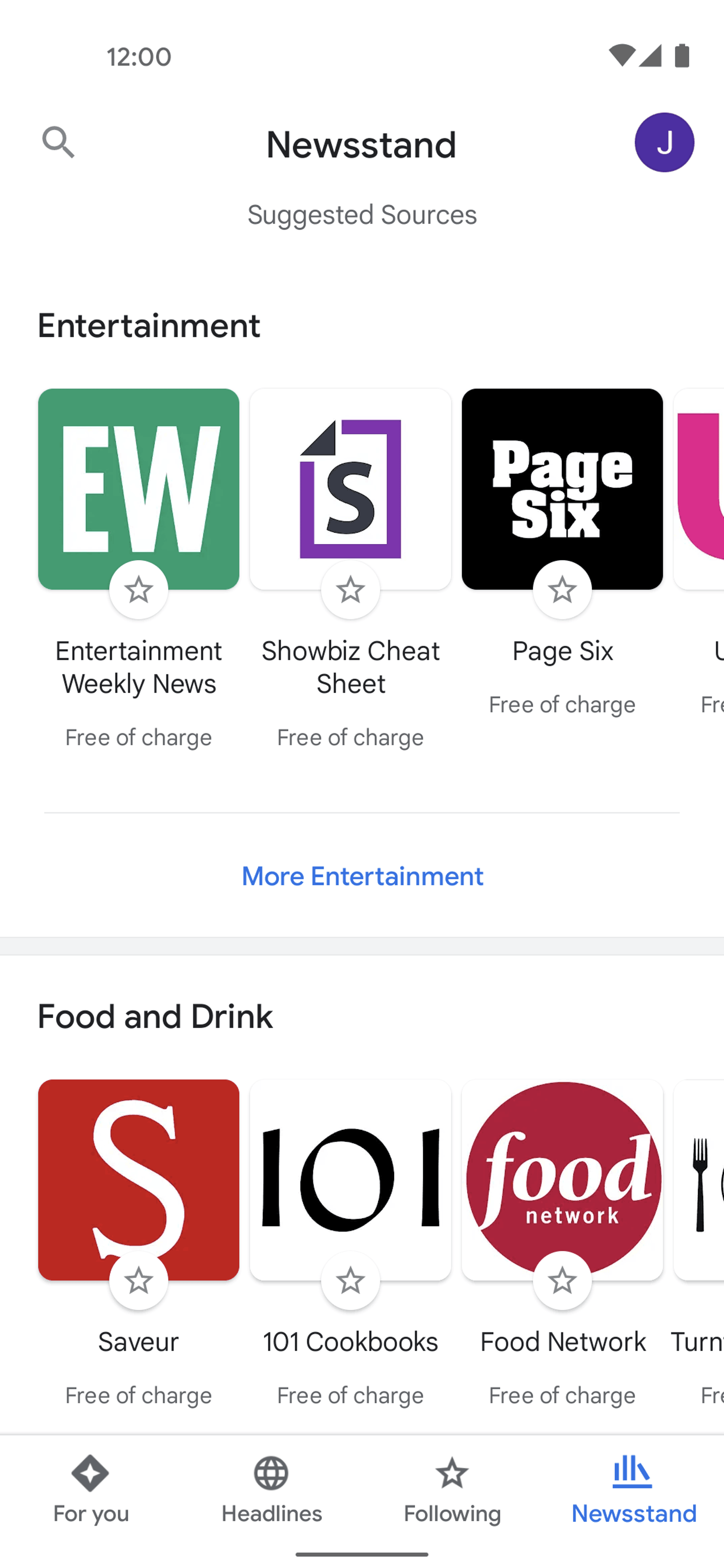 Google News Android News interface screenshot 4
