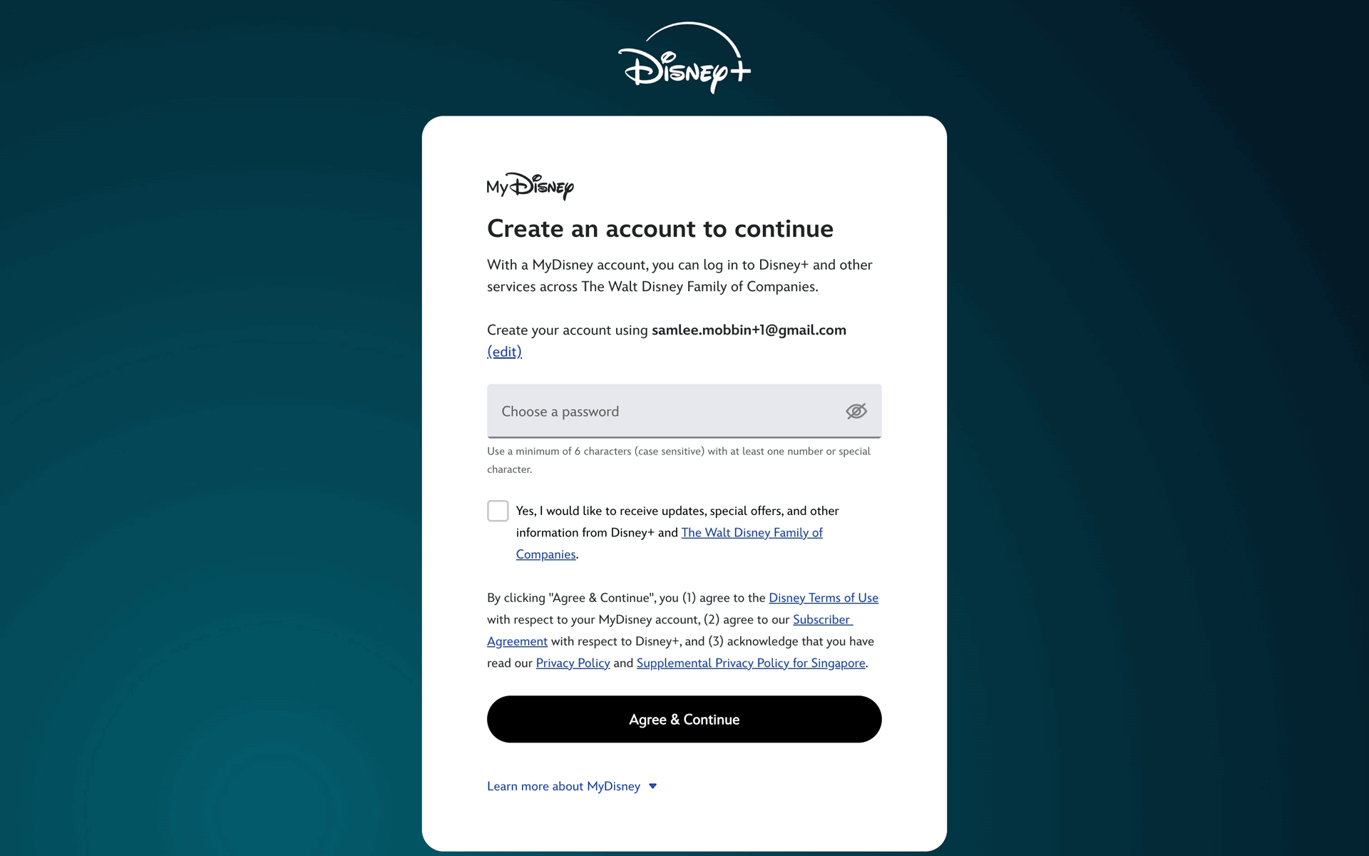 Disney+ Web Entertainment interface screenshot 8