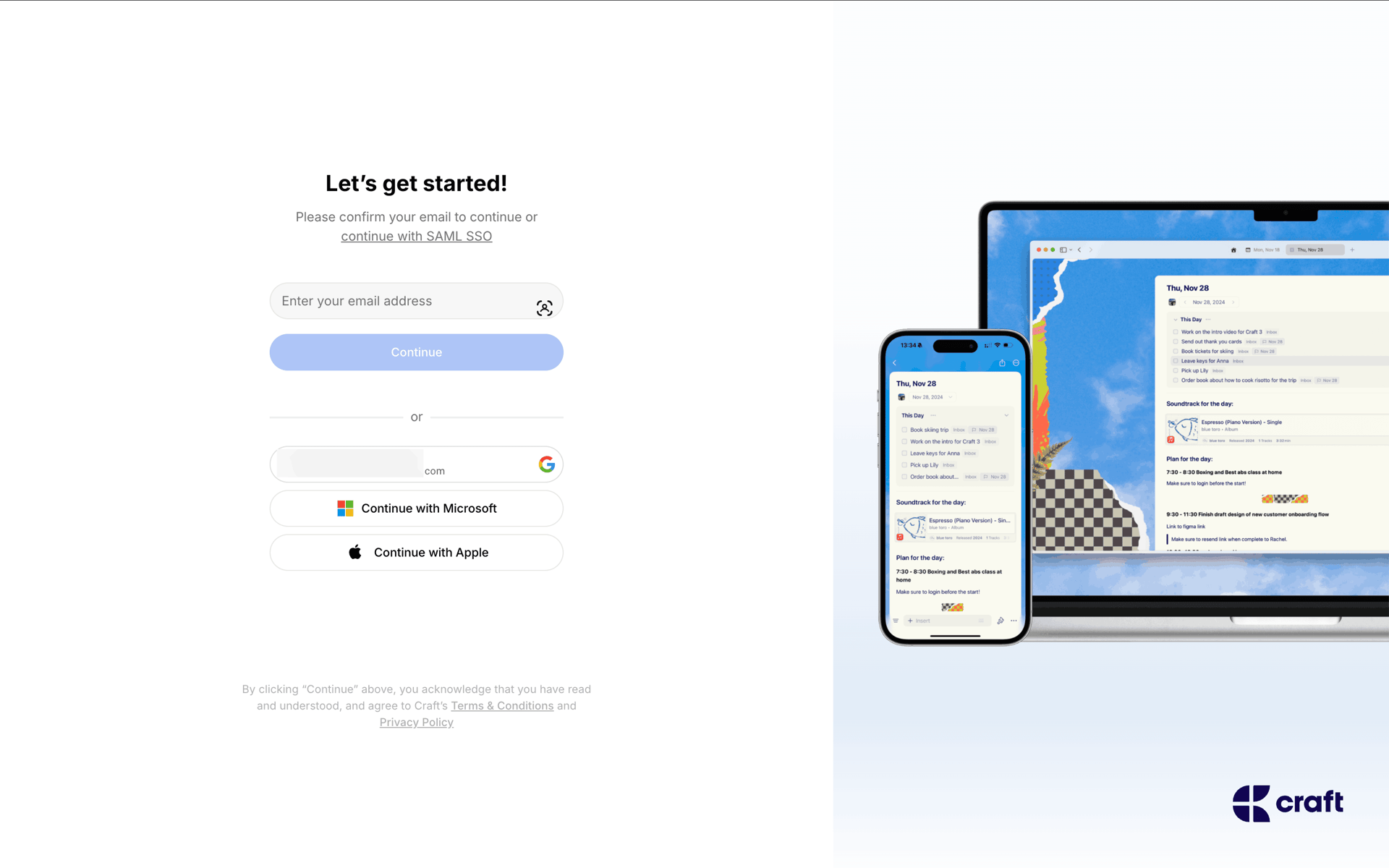 Craft Web AI interface screenshot 9