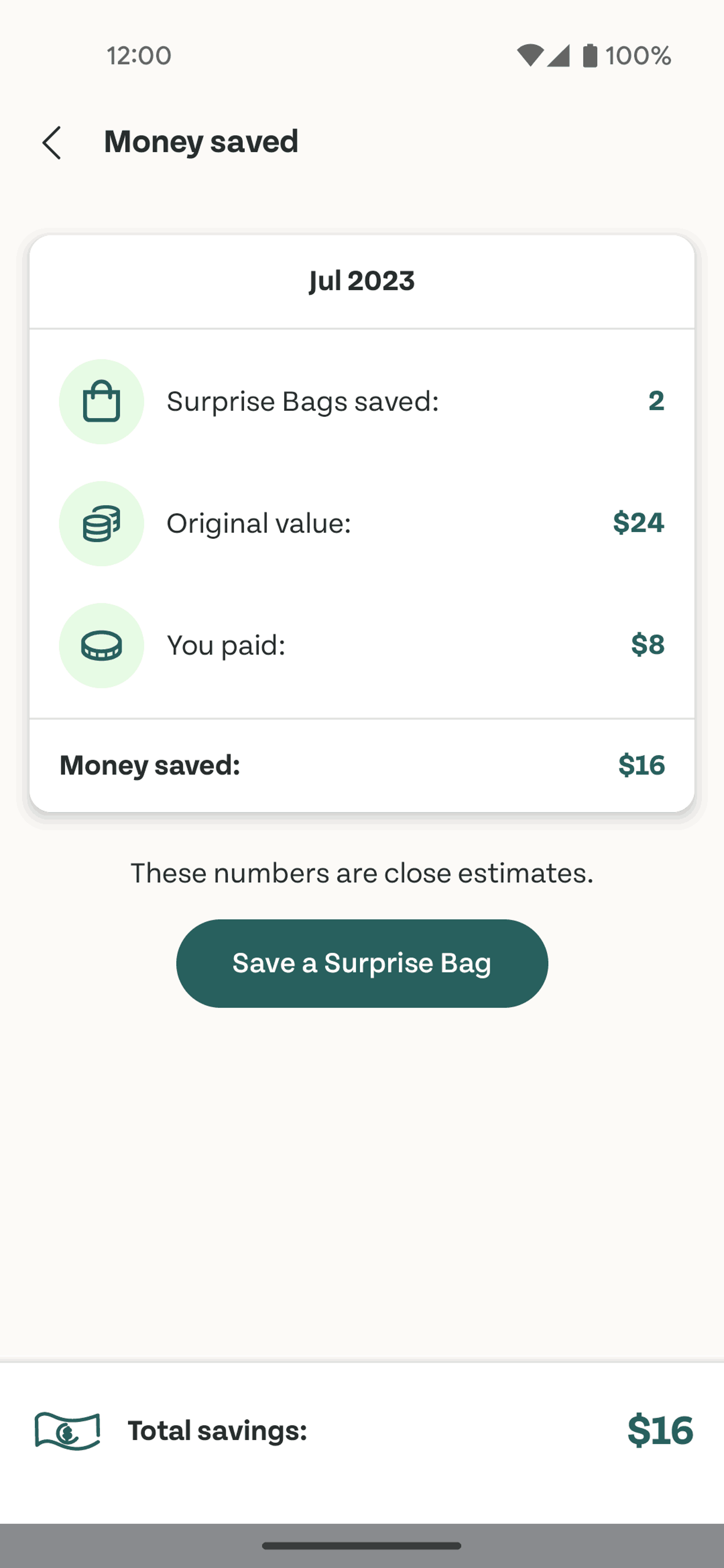 Too Good To Go Android Food & Drink interface screenshot 7