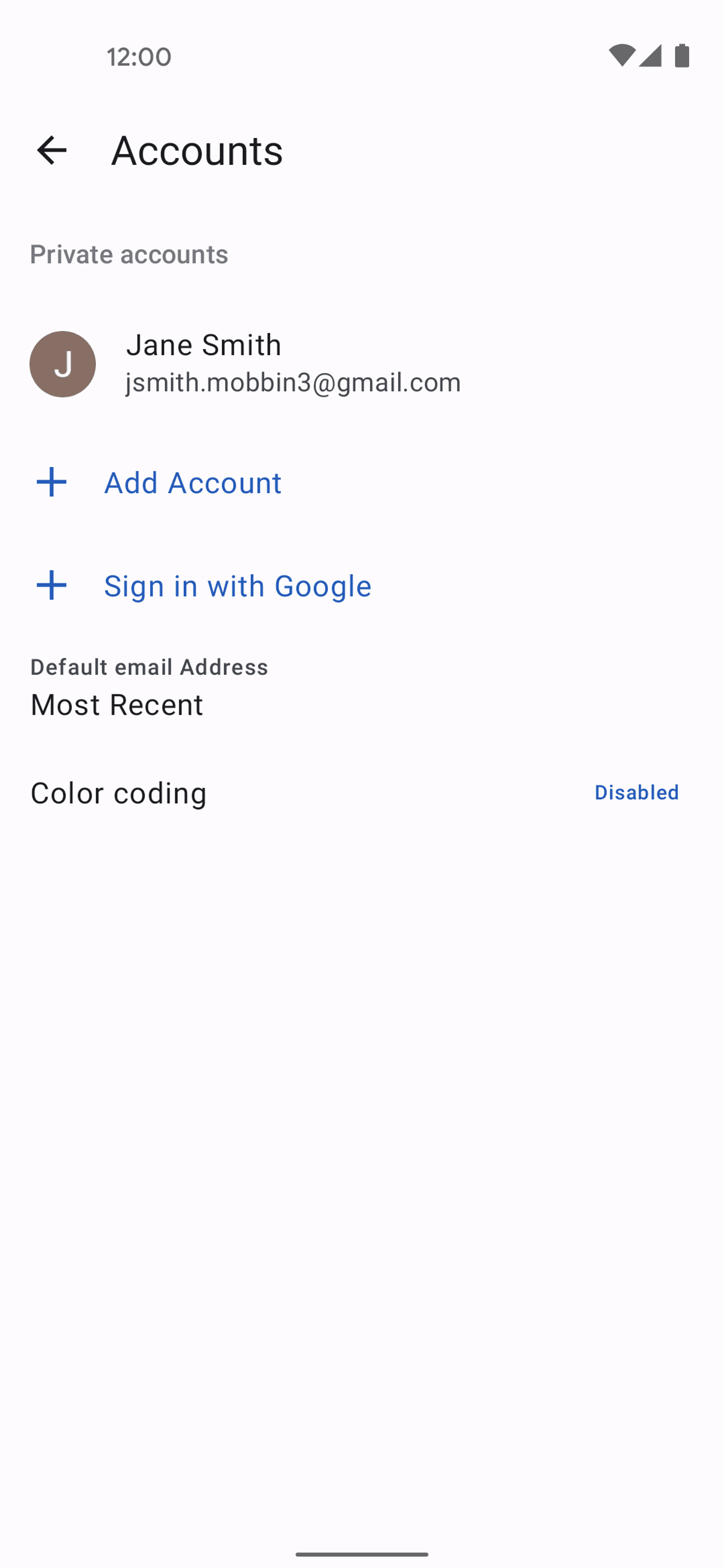 Spark Mail Android AI interface screenshot 19