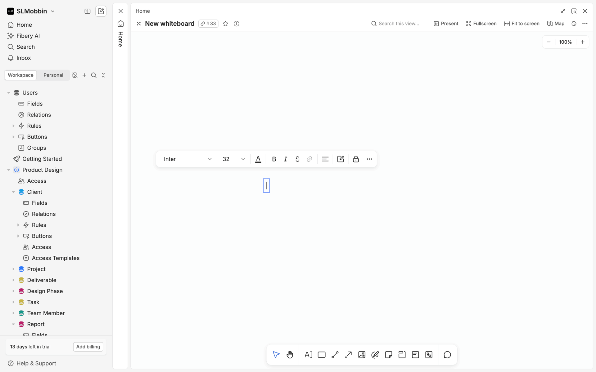 Fibery Web Productivity interface screenshot 16