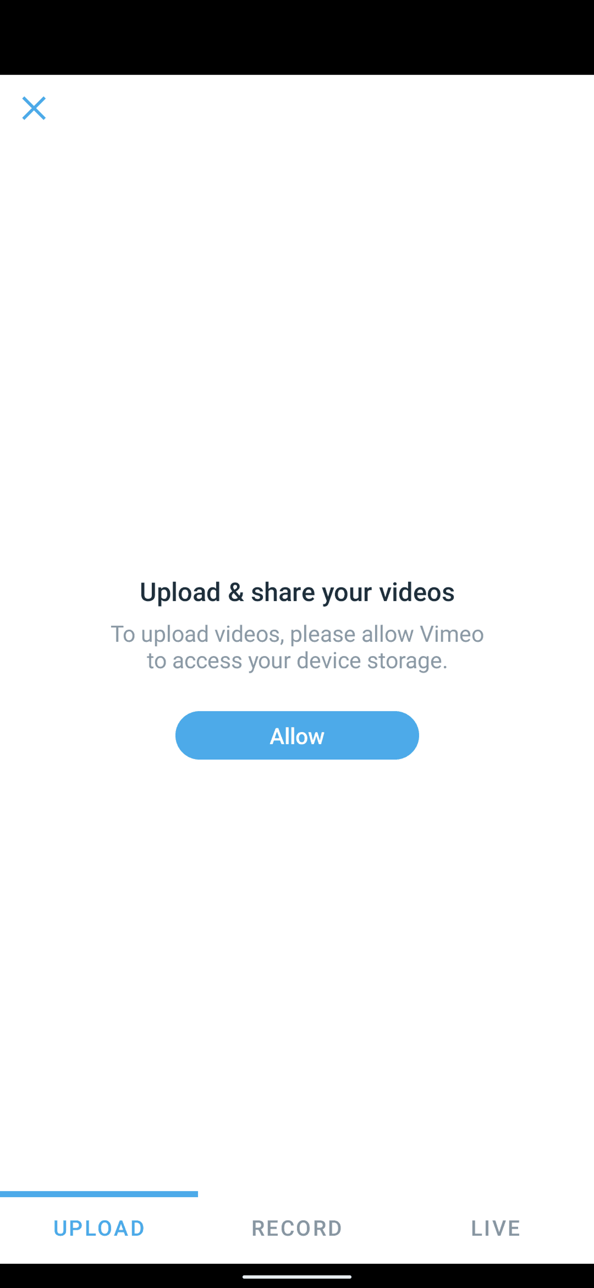 Vimeo Android Photo & Video interface screenshot 12