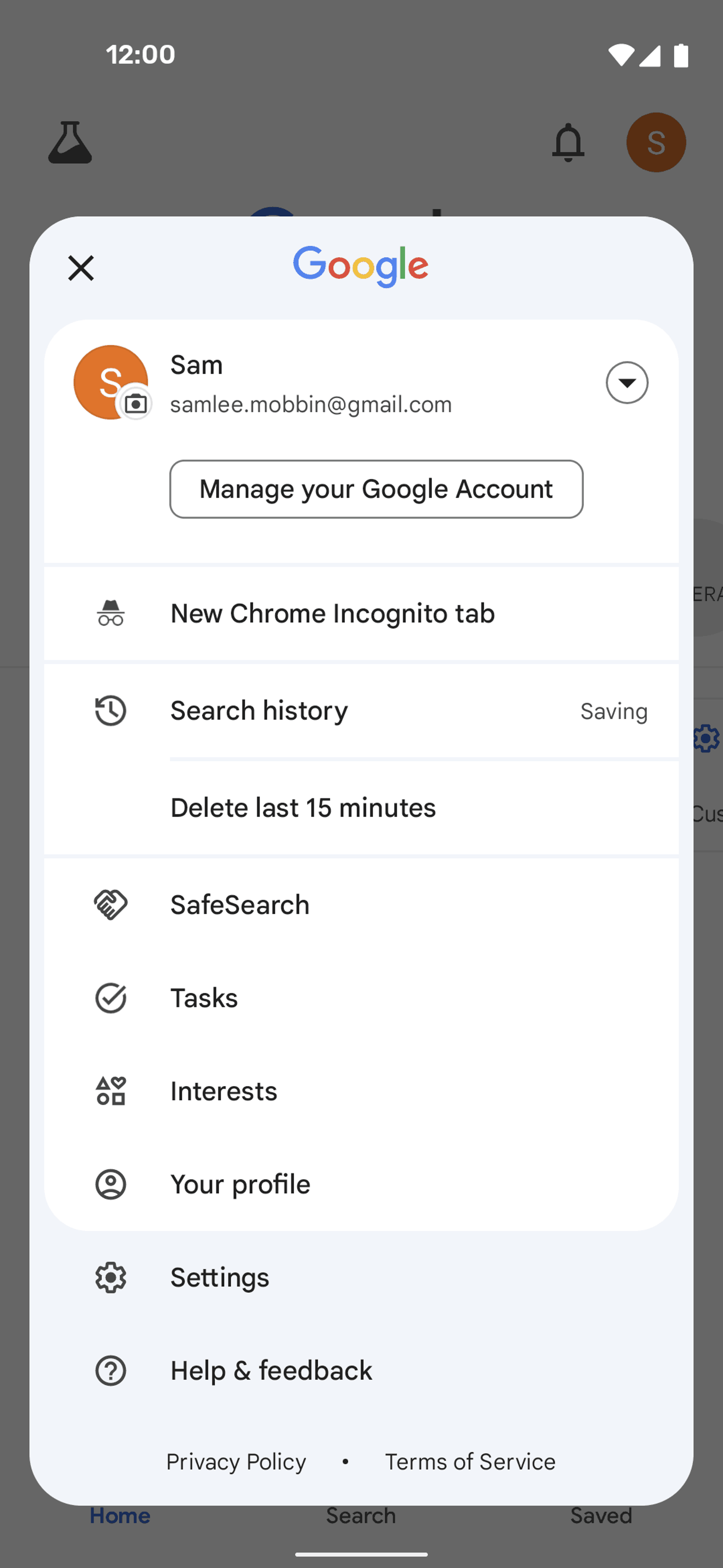 Google Android Utilities interface screenshot 14
