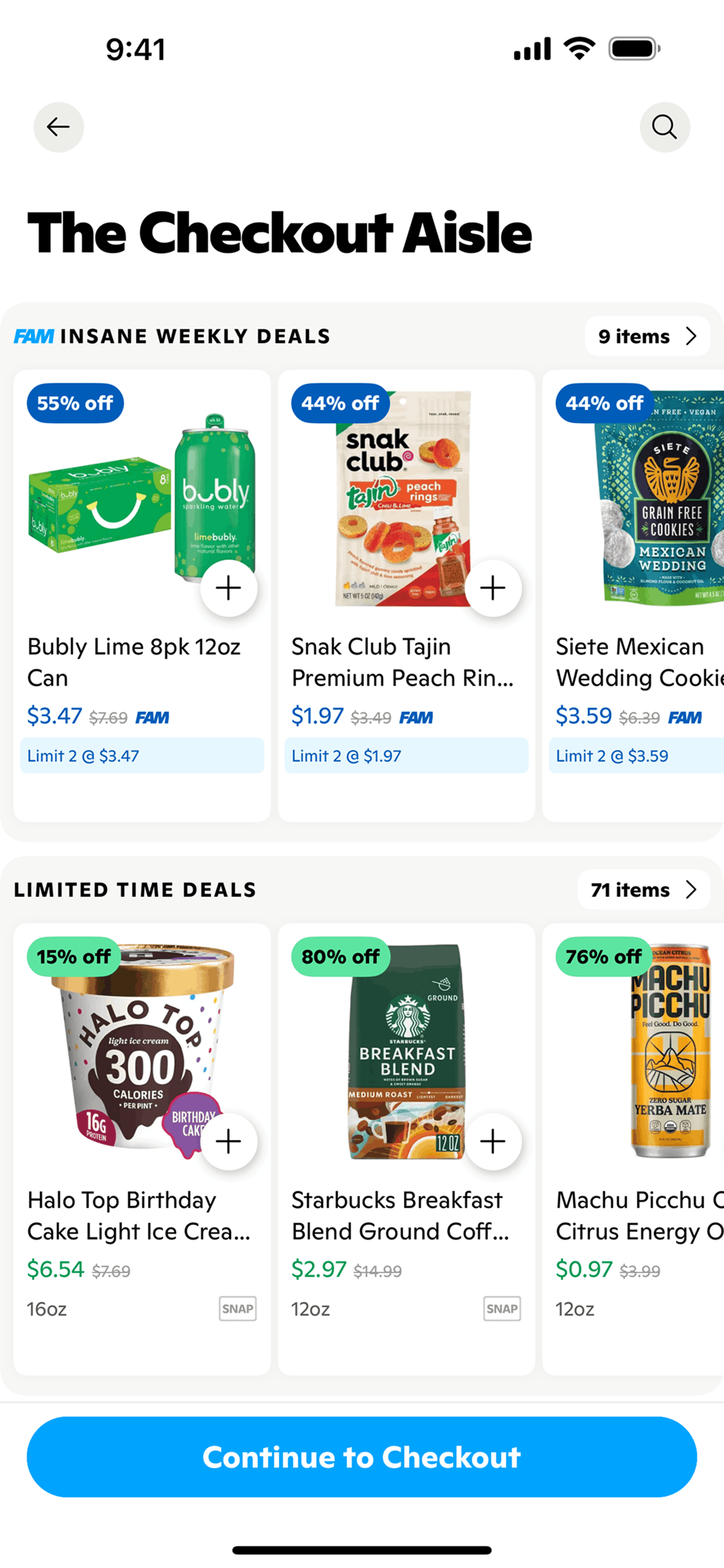 Gopuff iOS Shopping interface screenshot 22